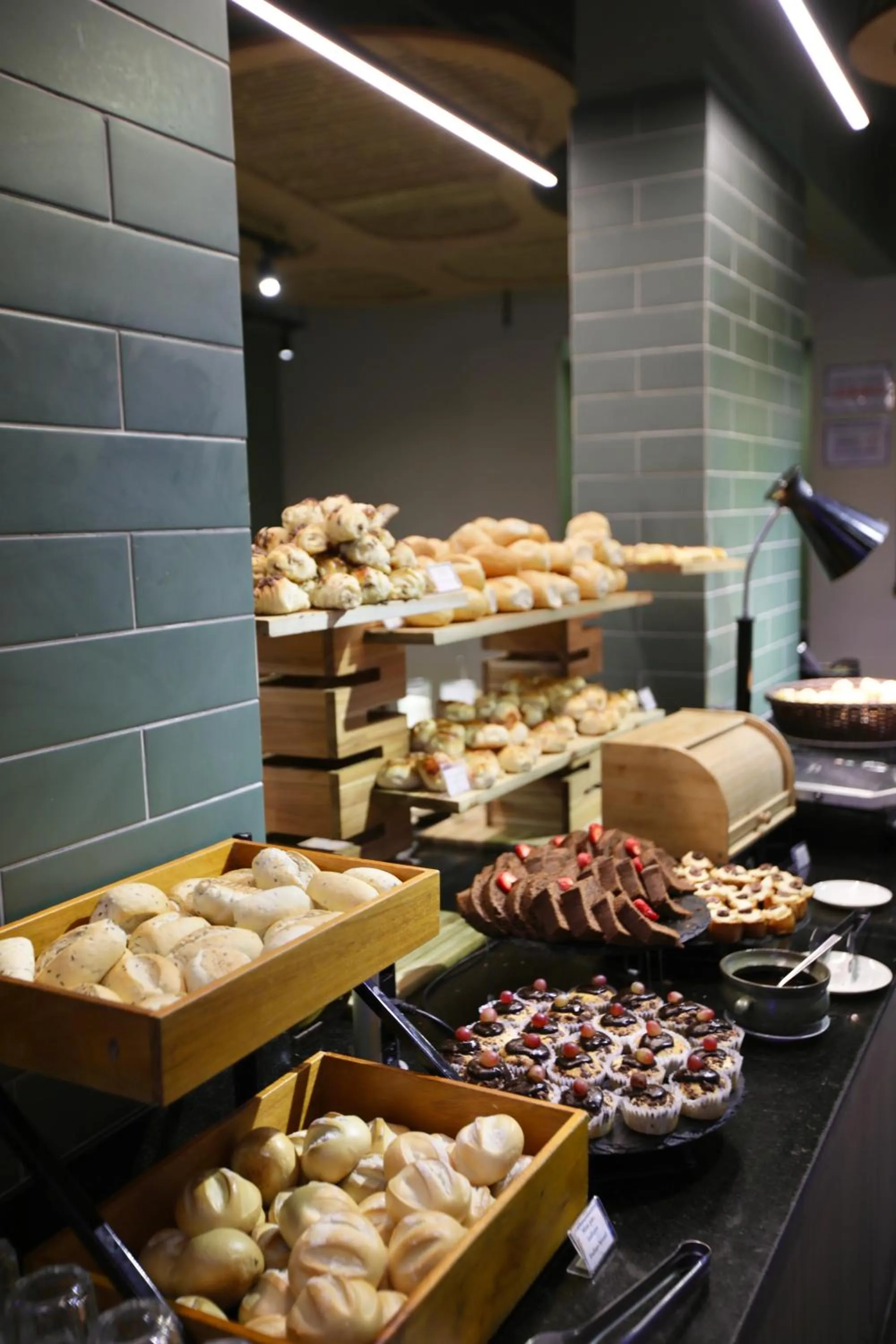 Buffet breakfast in Transamerica Executive Nova Paulista