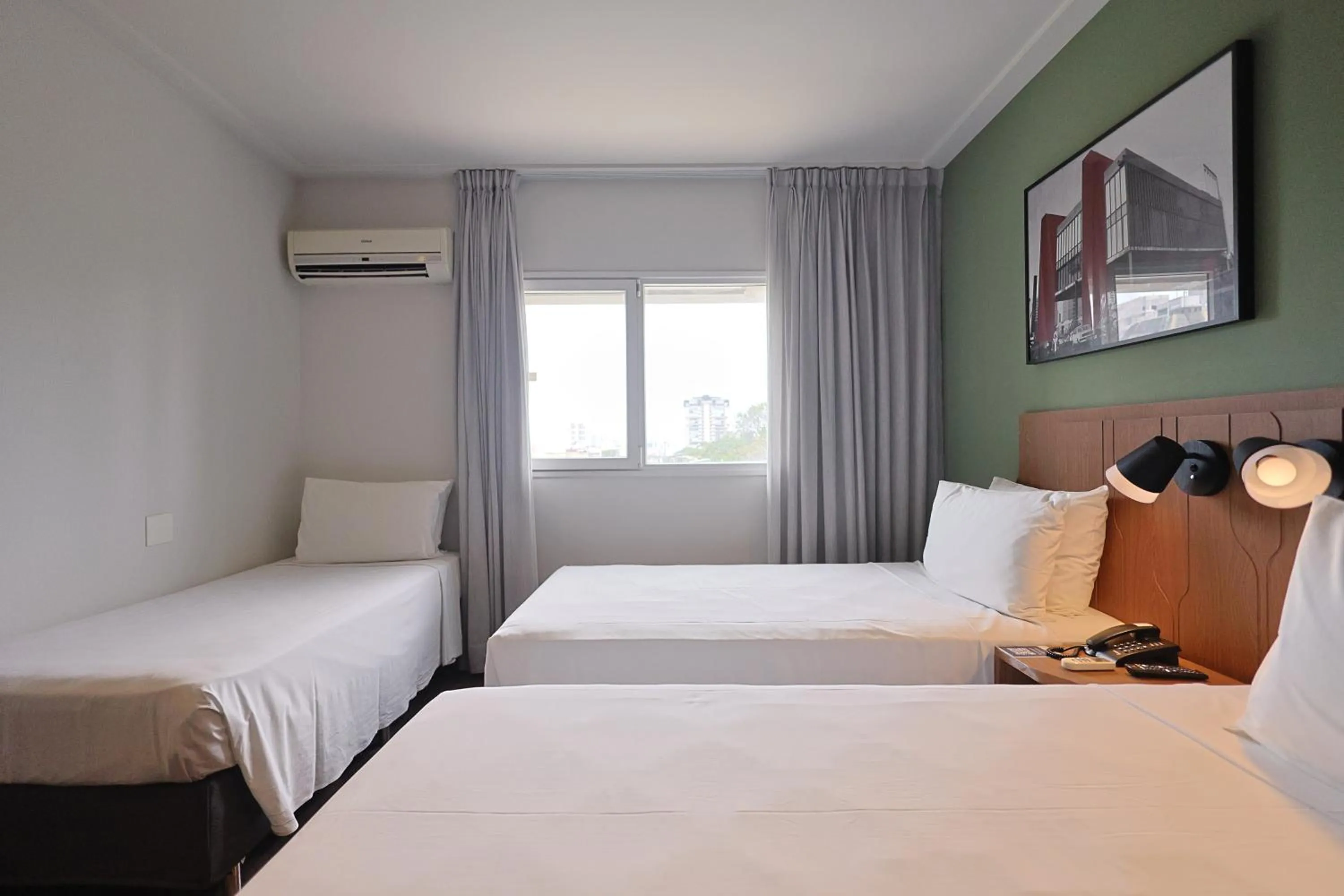 Bed in Transamerica Executive Nova Paulista