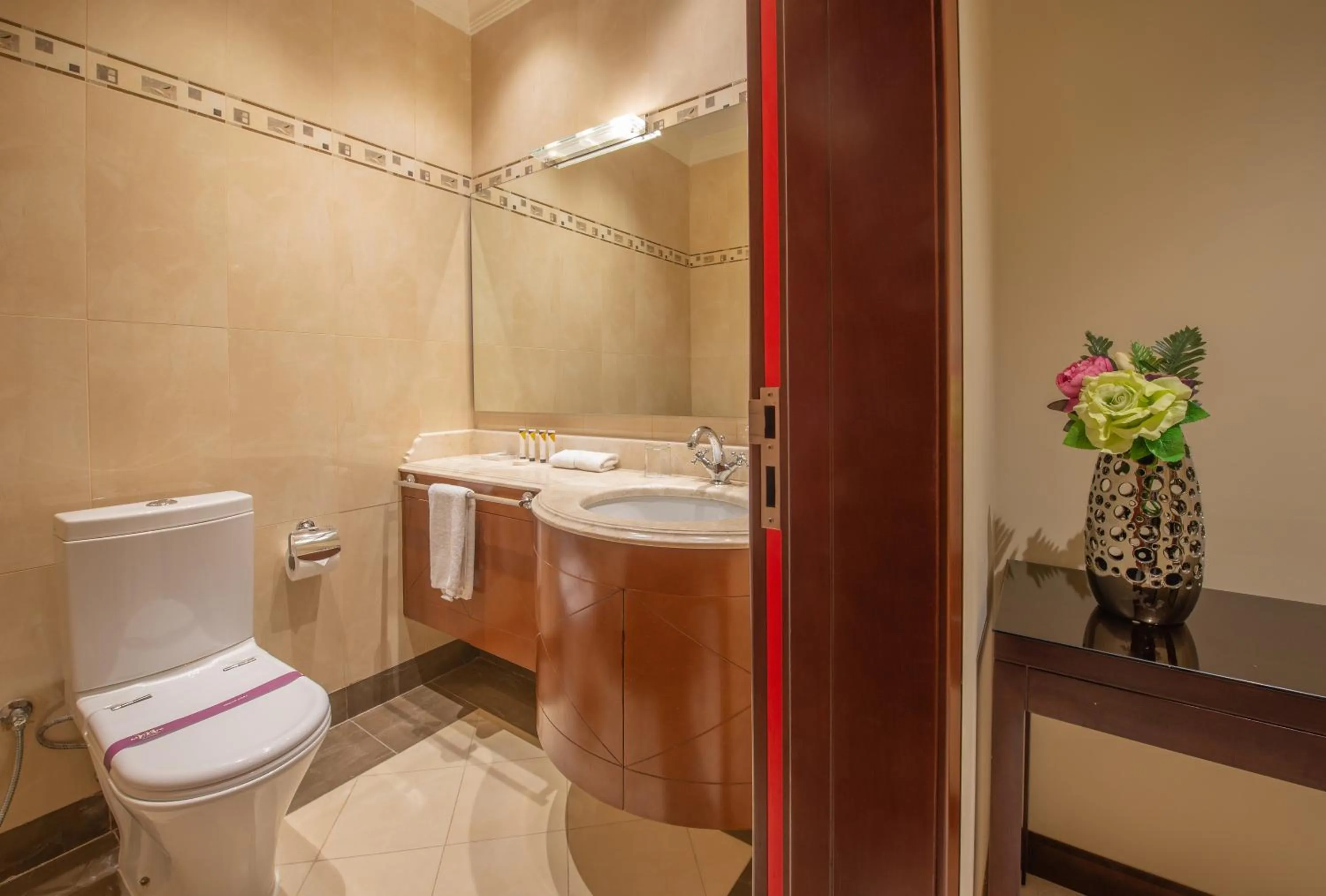 Toilet in Mercure Corniche Al Khobar