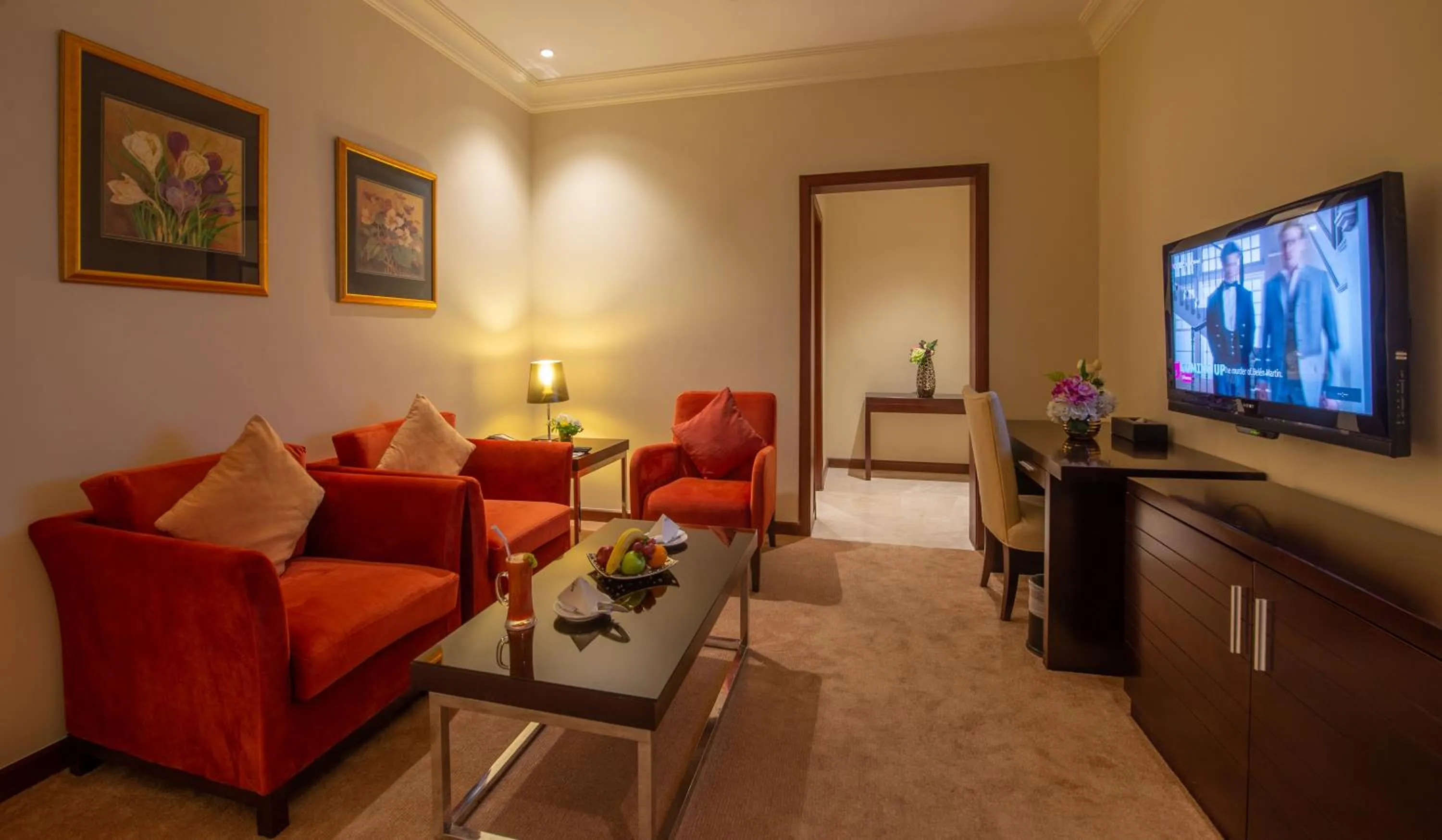 Living room in Mercure Corniche Al Khobar