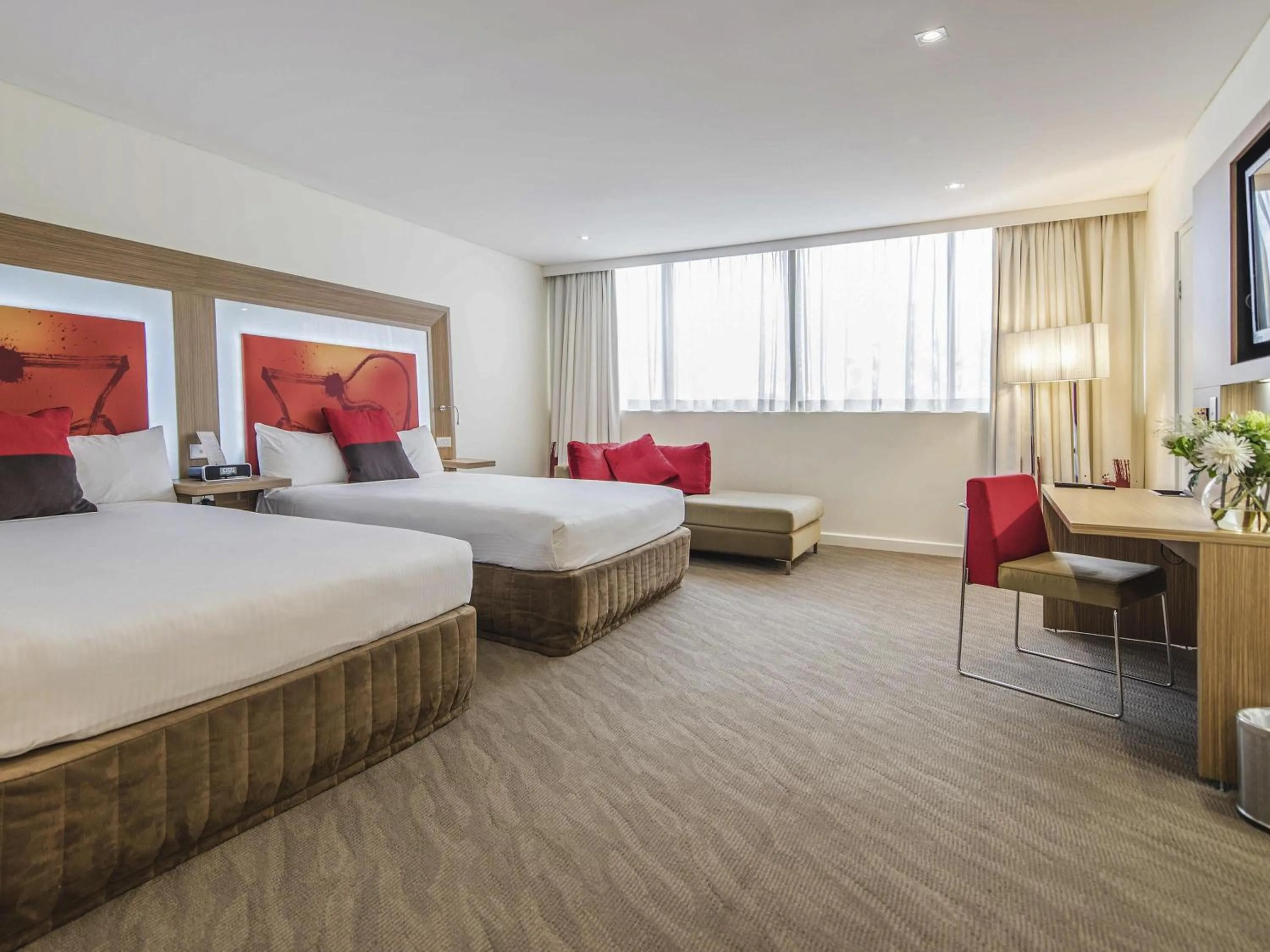 Bedroom, Bed in Novotel Sydney West HQ