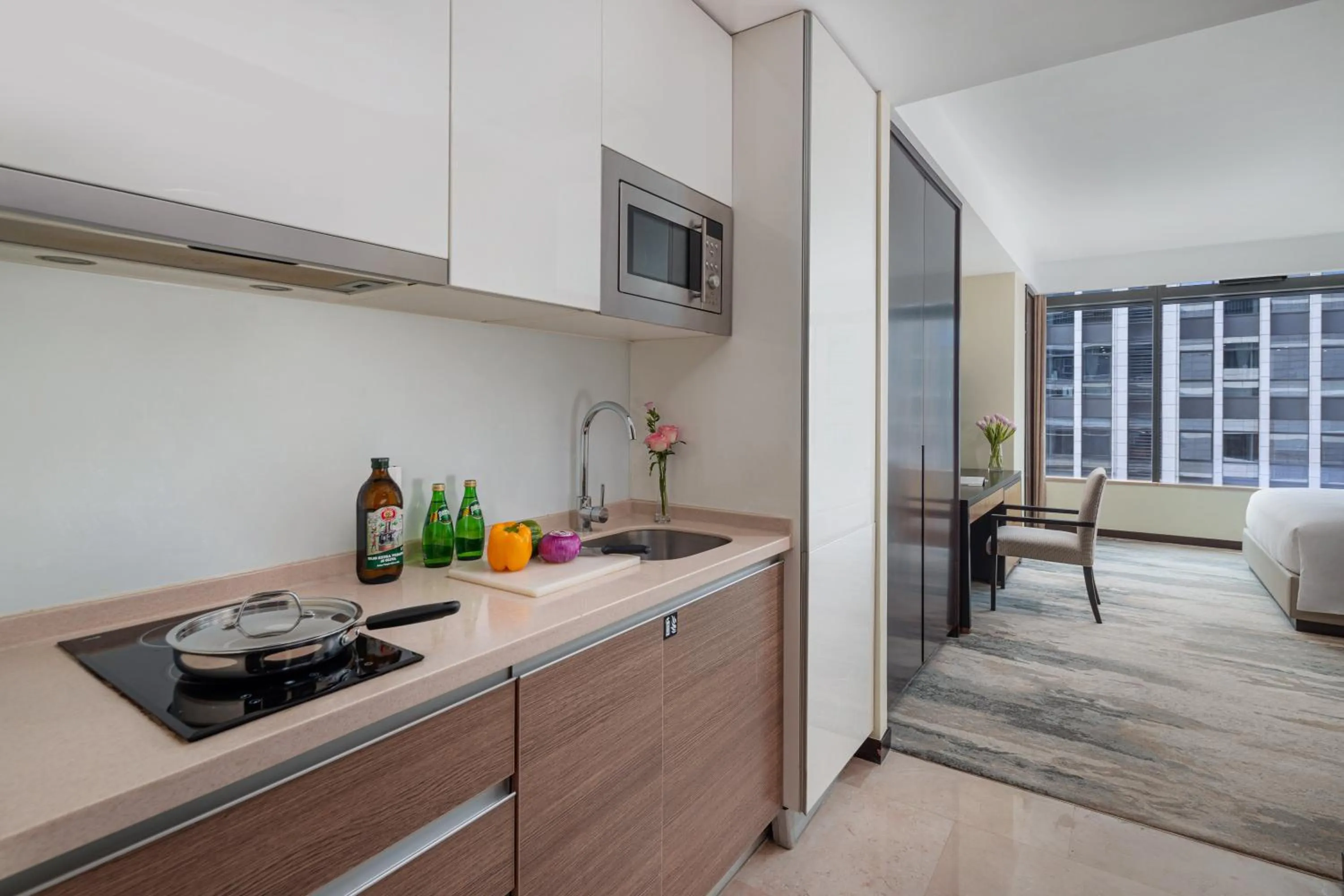 kitchen in Oakwood Residence Hangzhou