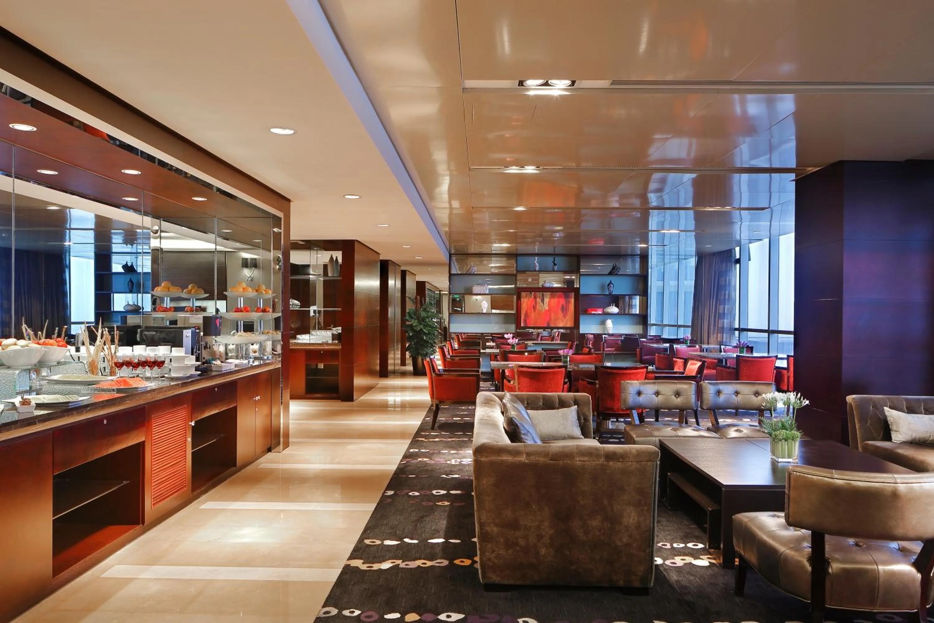 Lounge or bar in The QUBE Hotel Shanghai -Close to Pudong International Airport and Disney Land