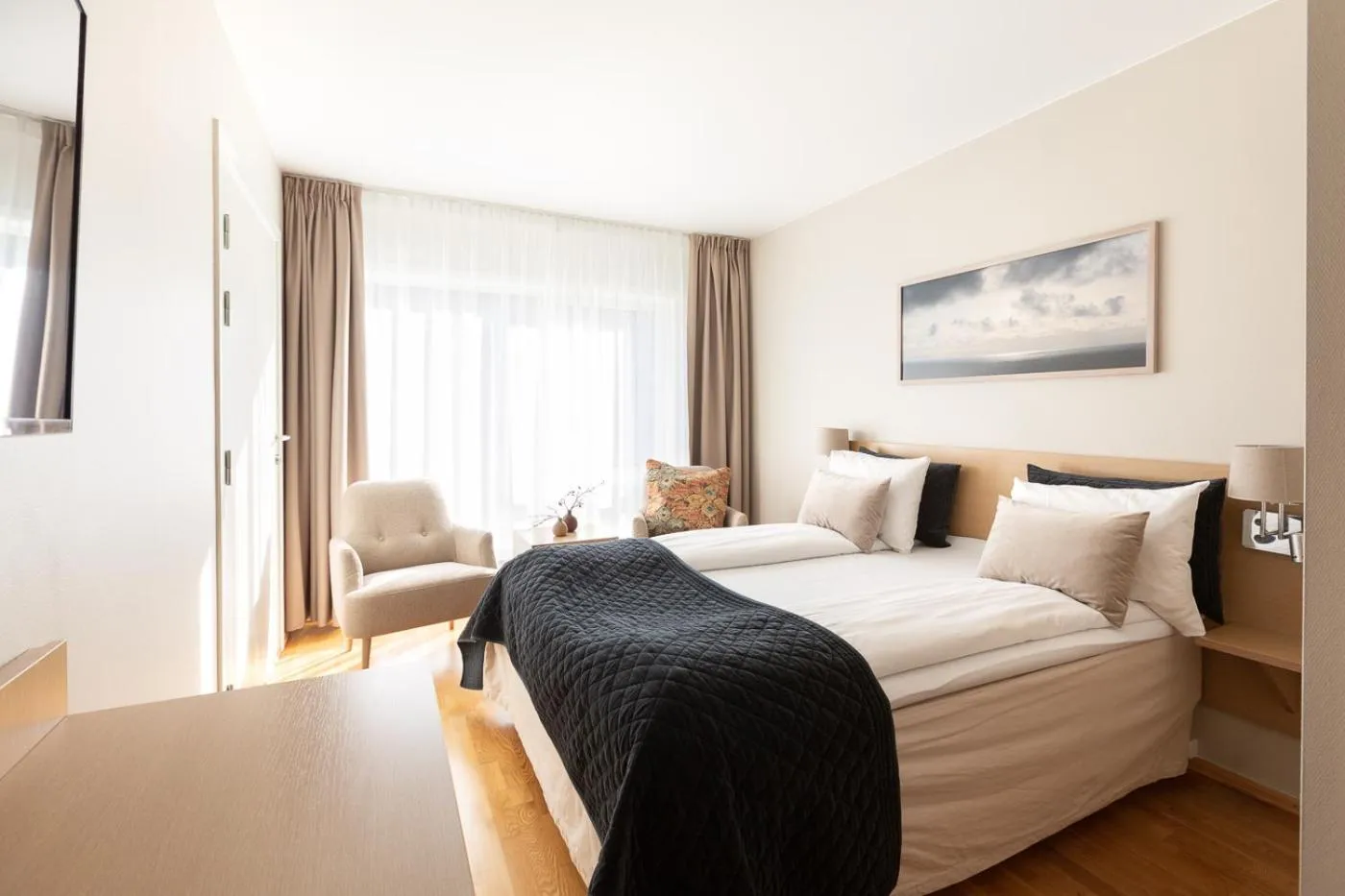 Bed in Lindesnes Havhotel