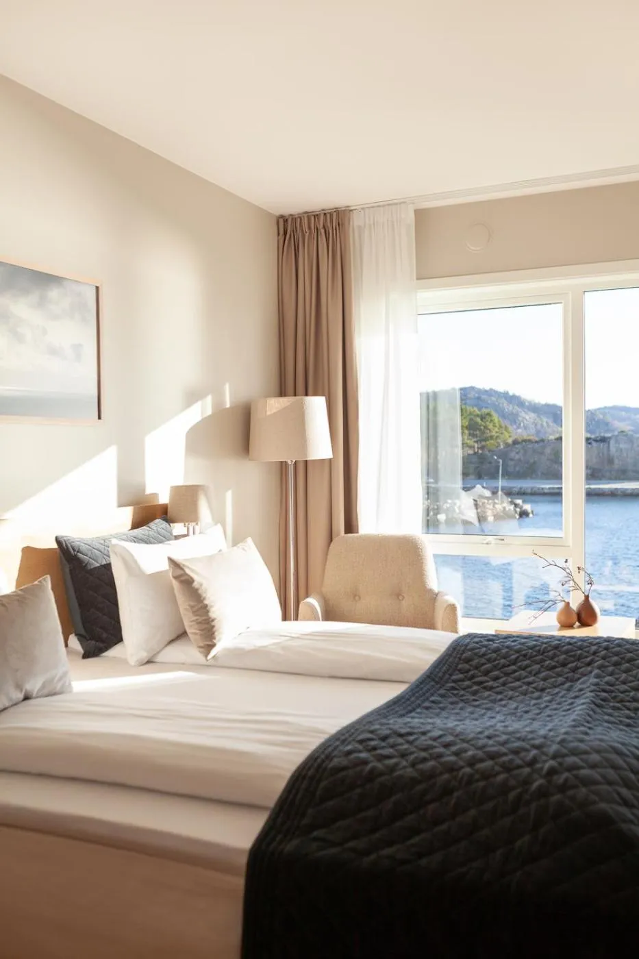 Bed in Lindesnes Havhotel