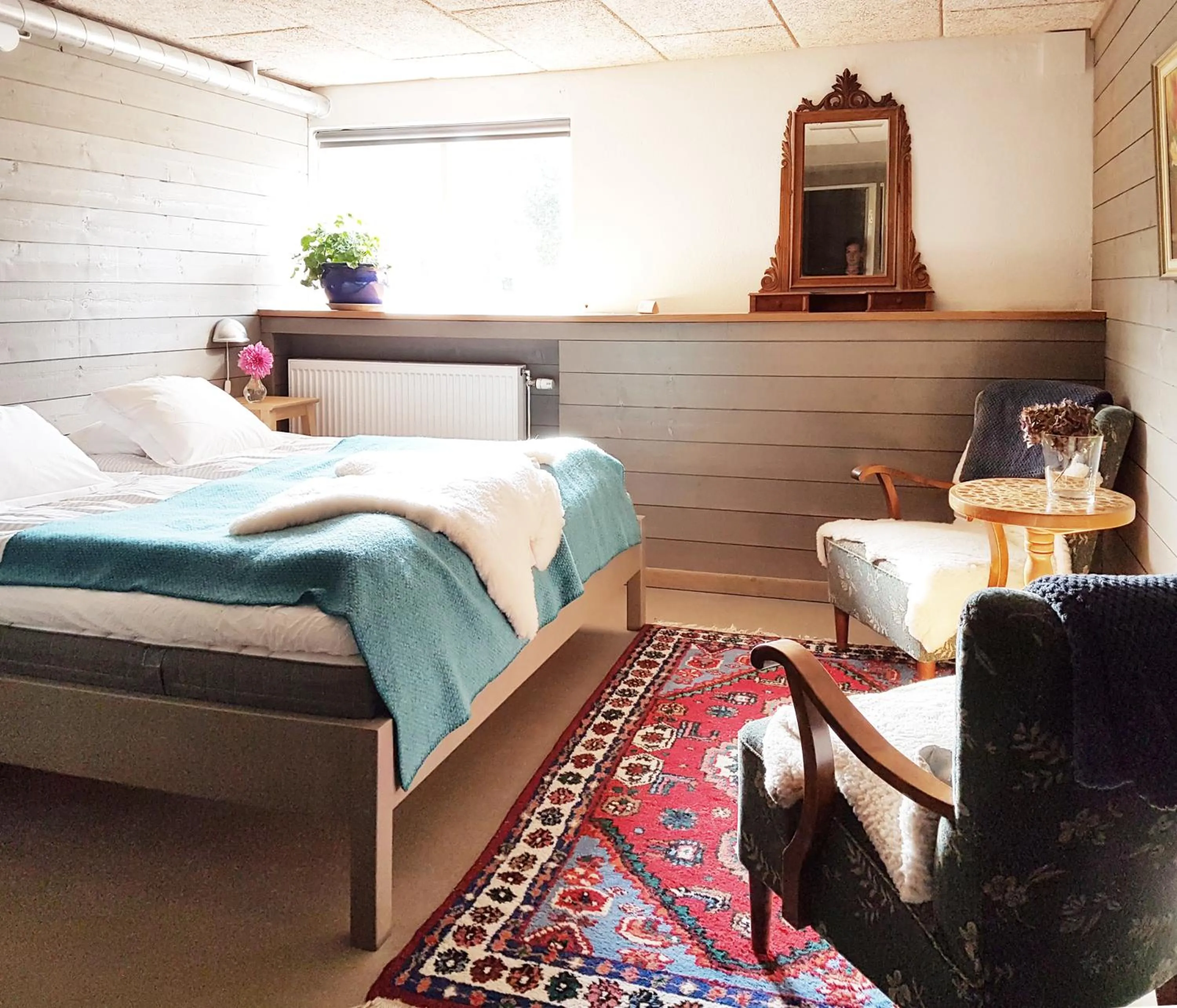 Bed in Topperyd Bed & Breakfast