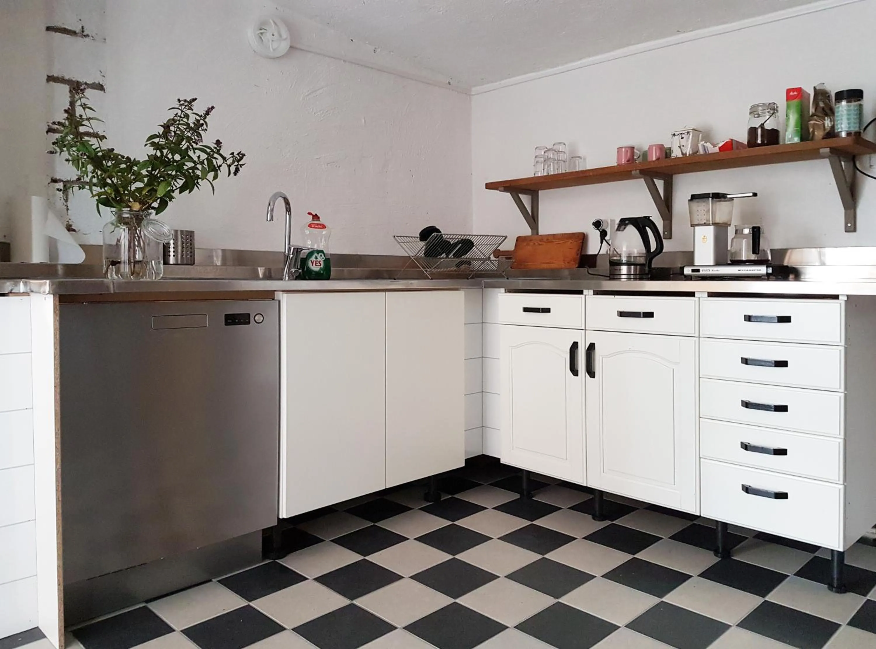 Kitchen or kitchenette in Topperyd Bed & Breakfast