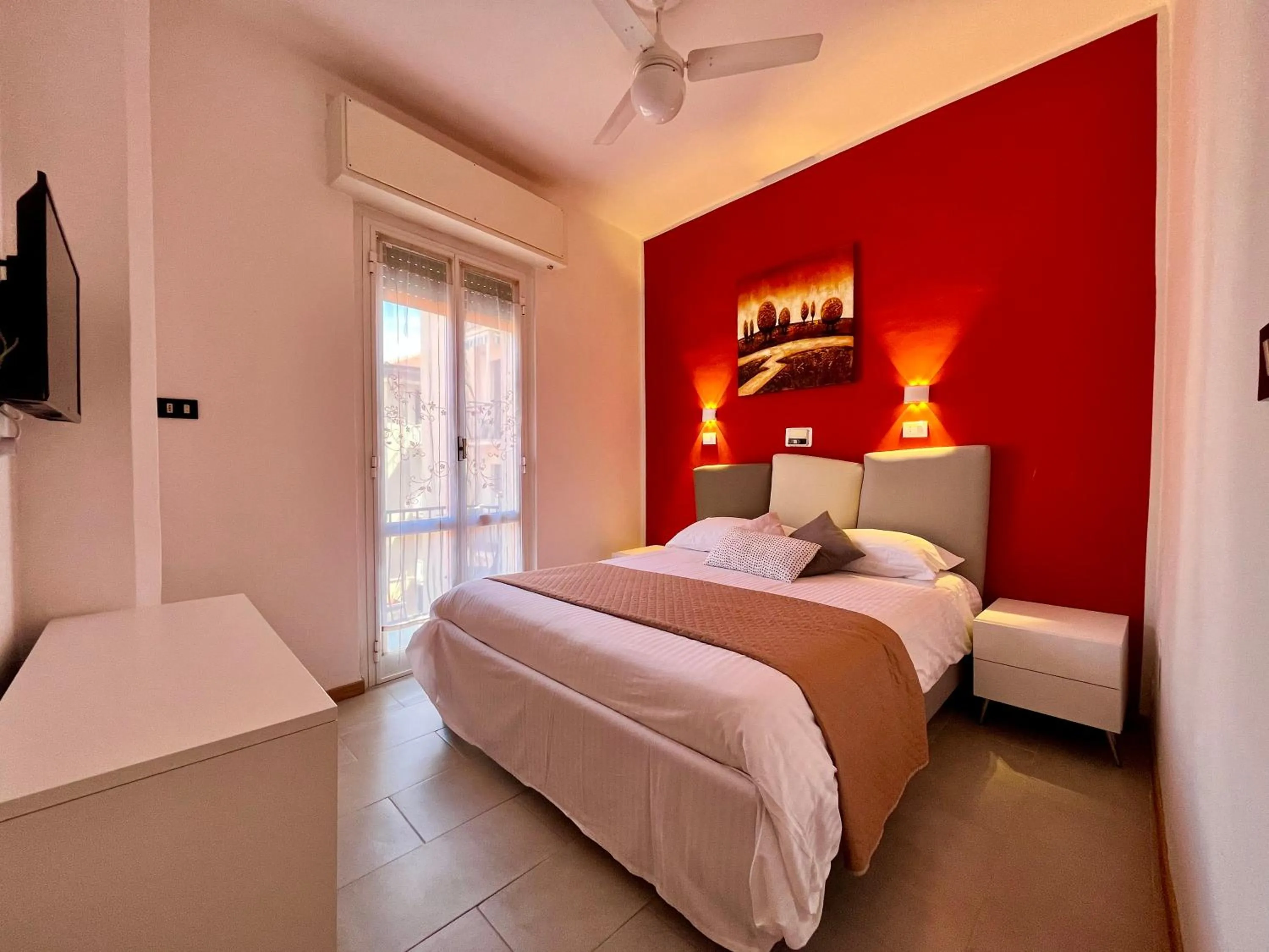 TV and multimedia, Bed in Hotel Alla Fontanella