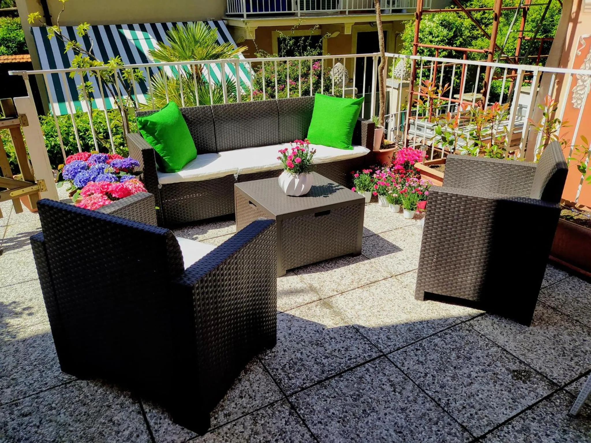 Balcony/Terrace in Hotel Alla Fontanella