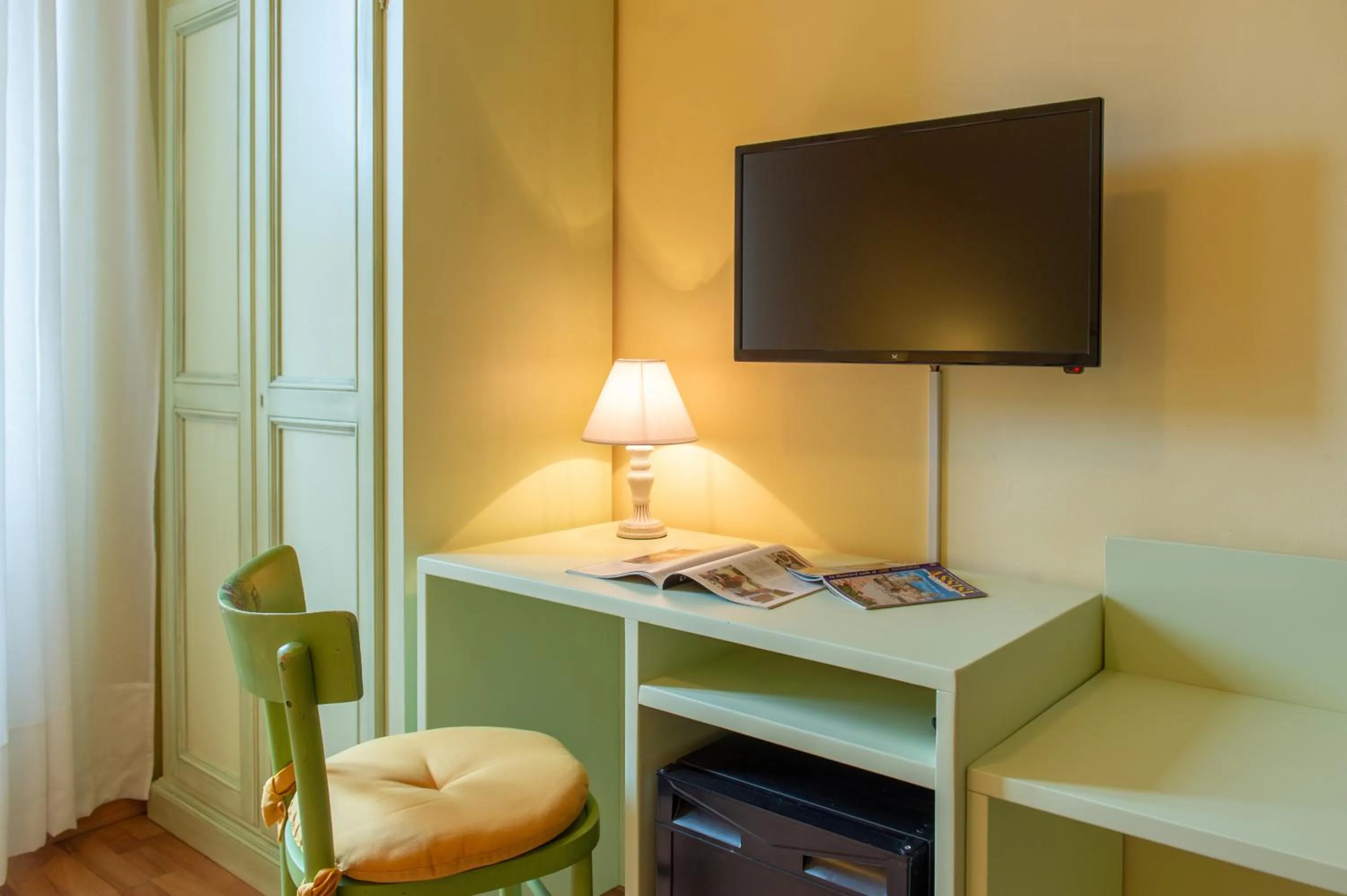 Seating area in Hotel Minerva