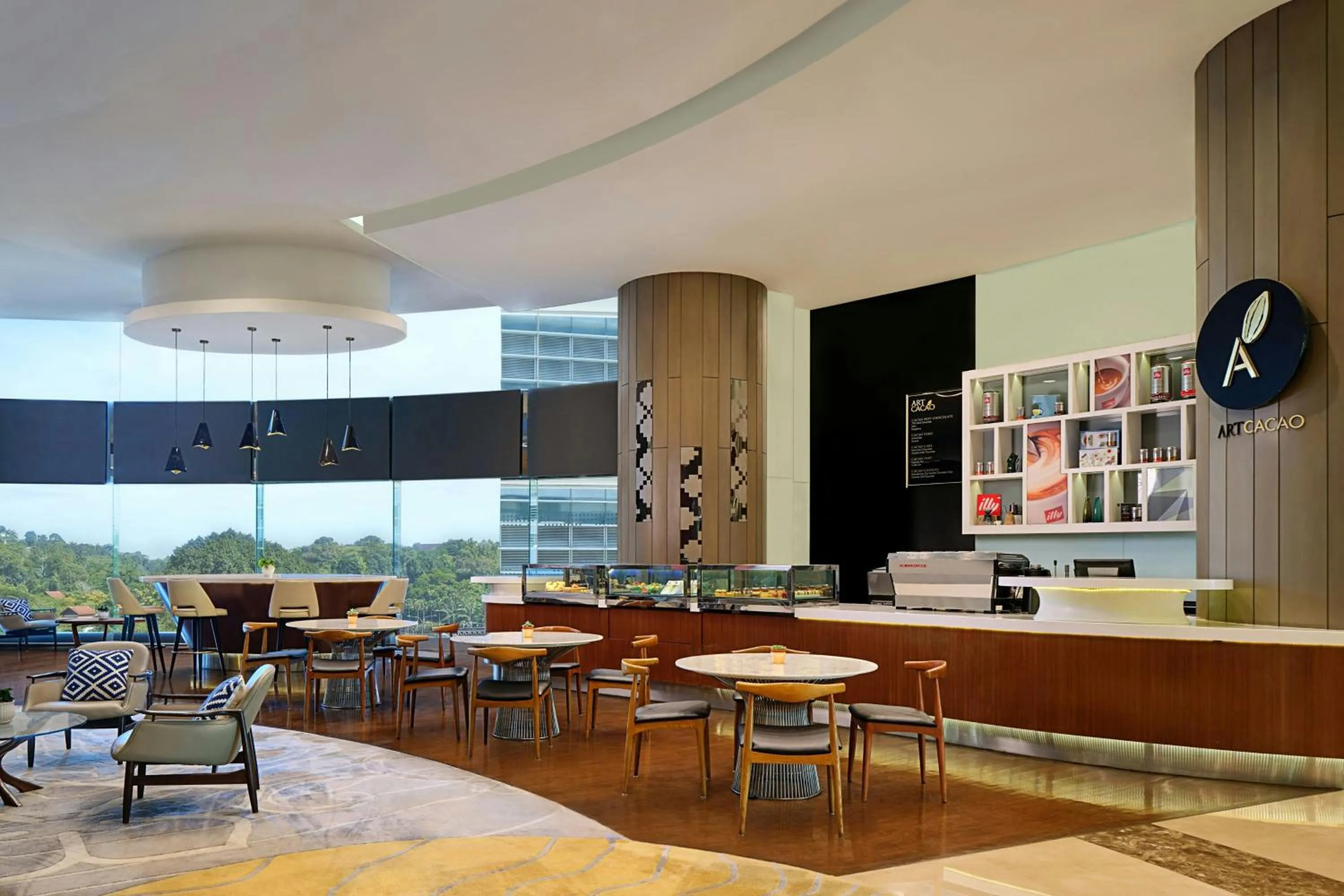 Restaurant/places to eat in Le Méridien Kuala Lumpur