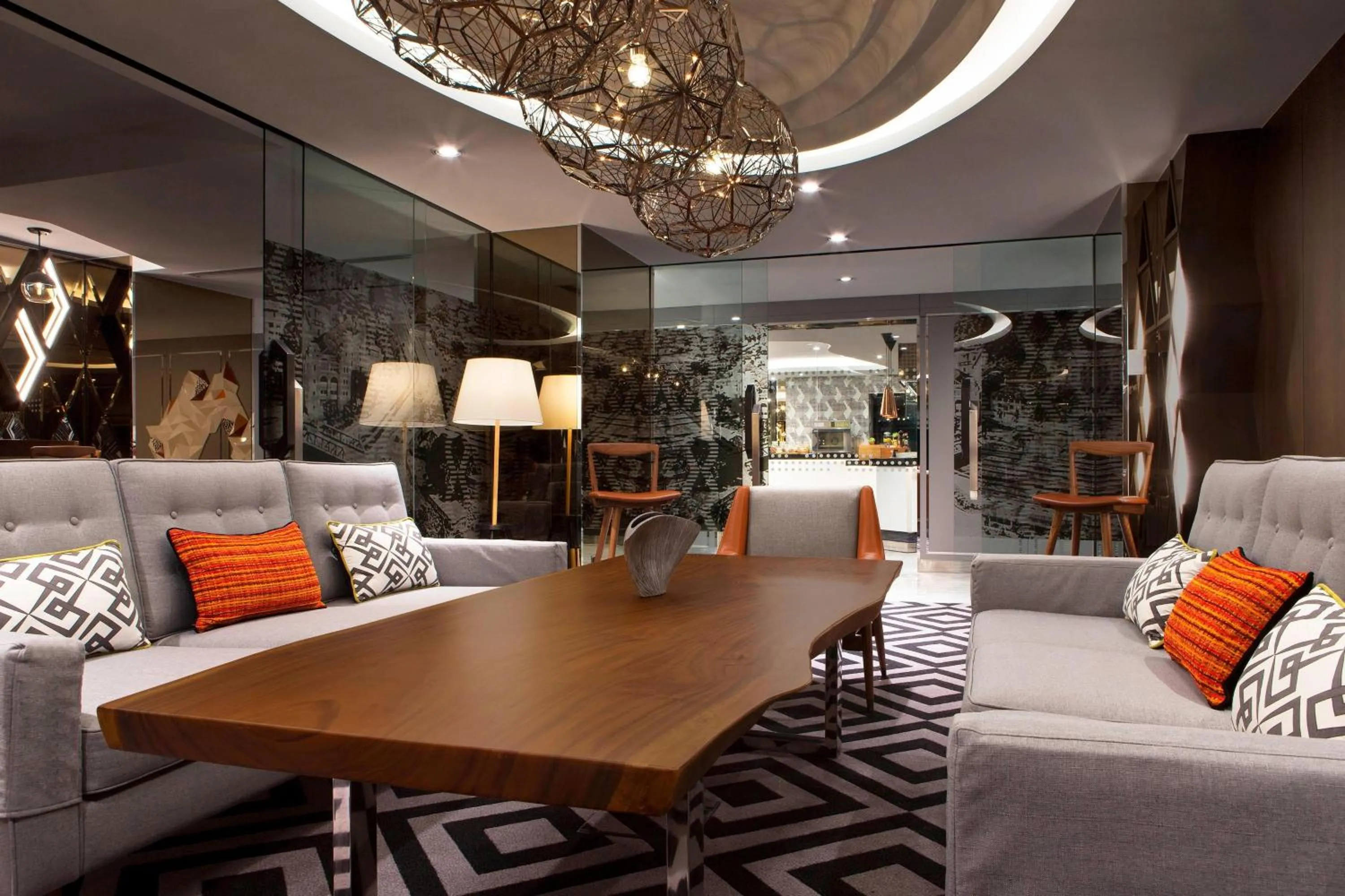 Lounge or bar in Le Méridien Kuala Lumpur