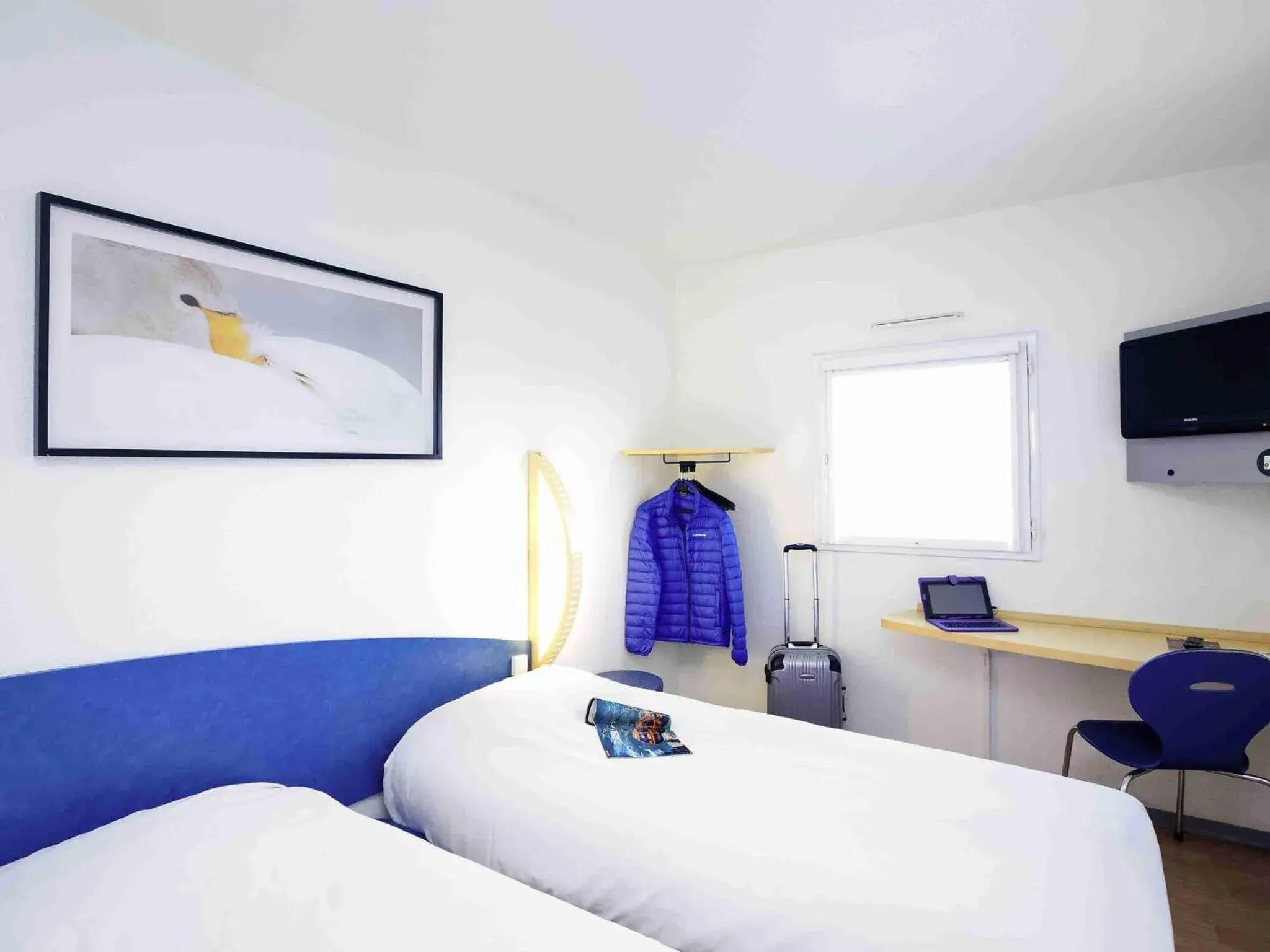 Twin Room in ibis Budget Pouilly-en-Auxois Twin Room in ibis Budget Pouilly-en-Auxois