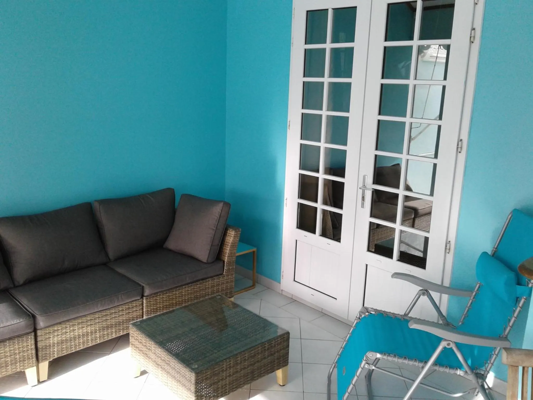 Patio in AIGUE MARINE Divaloc