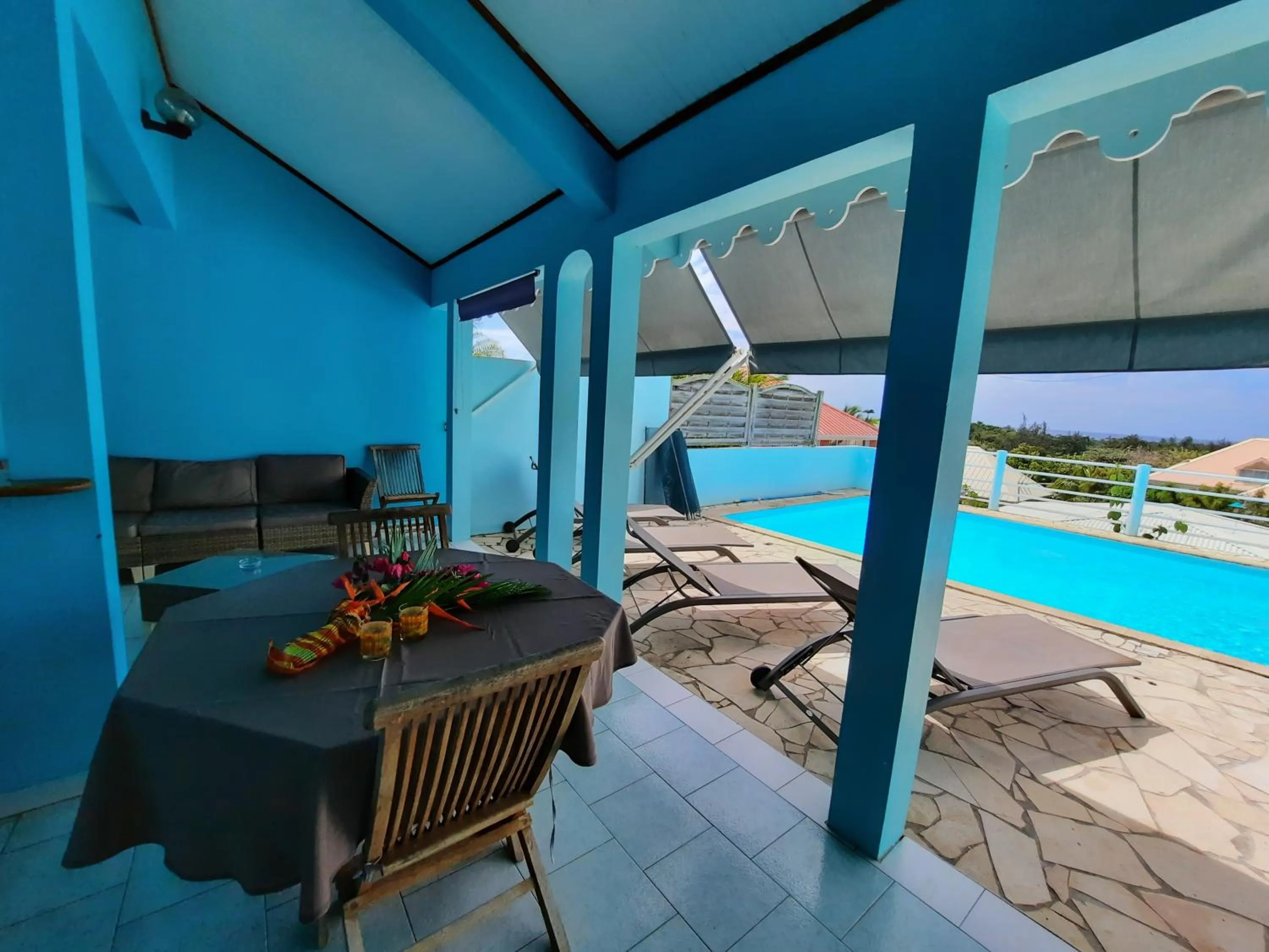 Balcony/Terrace in AIGUE MARINE Divaloc