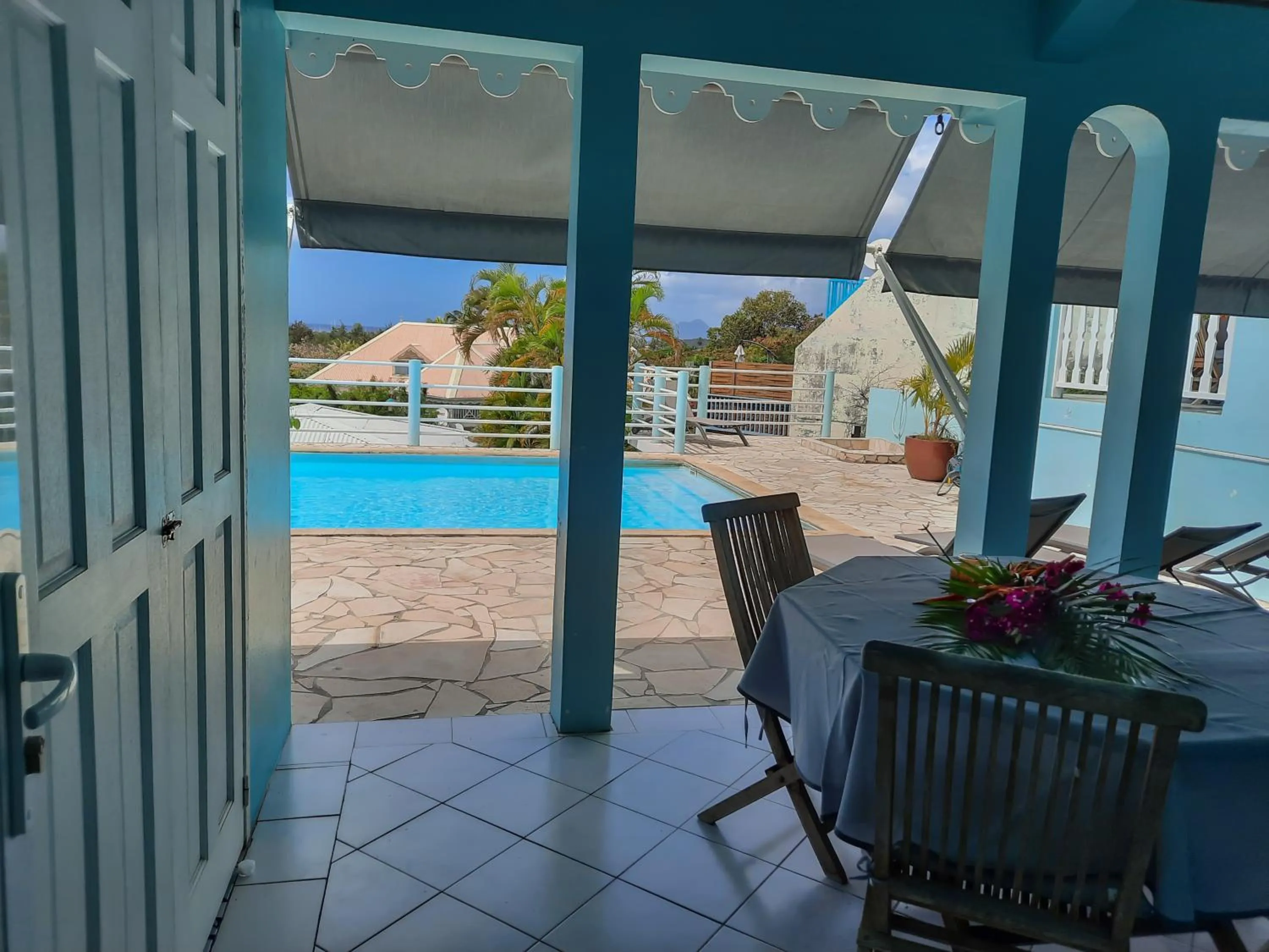 Patio in AIGUE MARINE Divaloc