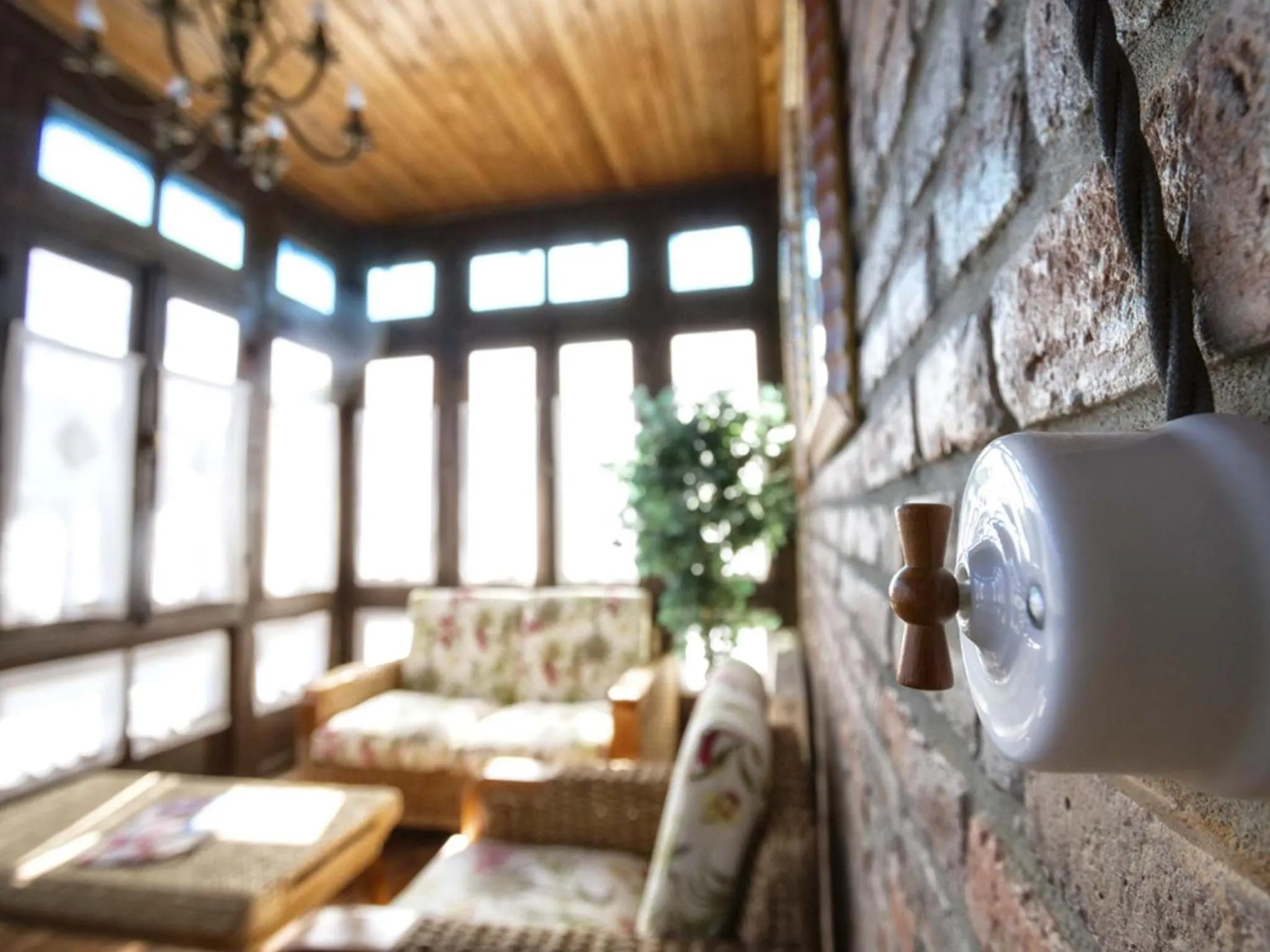 Decorative detail in La Casona de Sobrepiedra