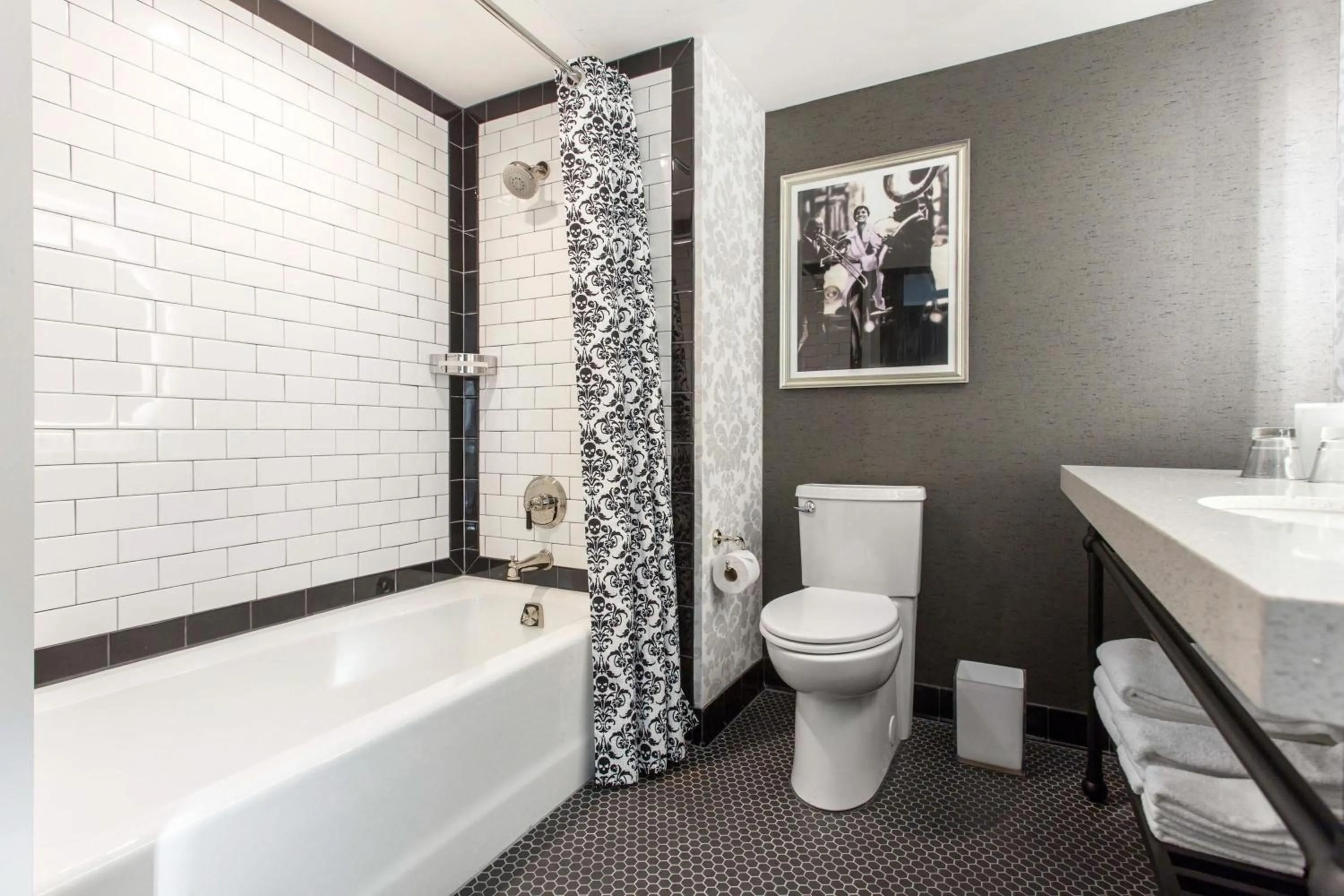 Bathroom in Cambria Hotel New Orleans Downtown Warehouse District