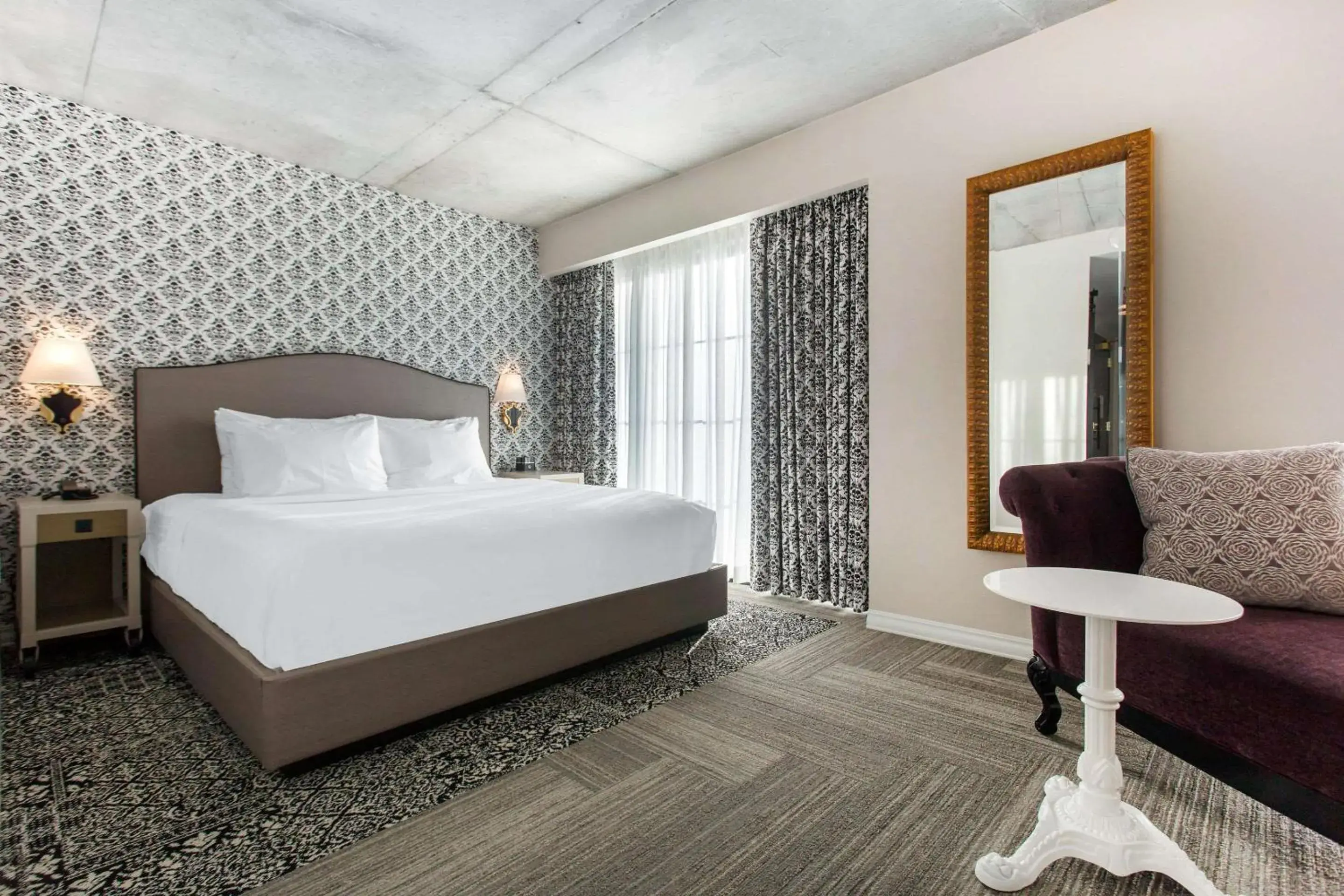 Suite, 1 King Bed, Two Person Sofa Bed, Hearing Accessible, Non Smoking in Cambria Hotel New Orleans Downtown Warehouse District Suite, 1 King Bed, Two Person Sofa Bed, Hearing Accessible, Non Smoking in Cambria Hotel New Orleans Downtown Warehouse District
