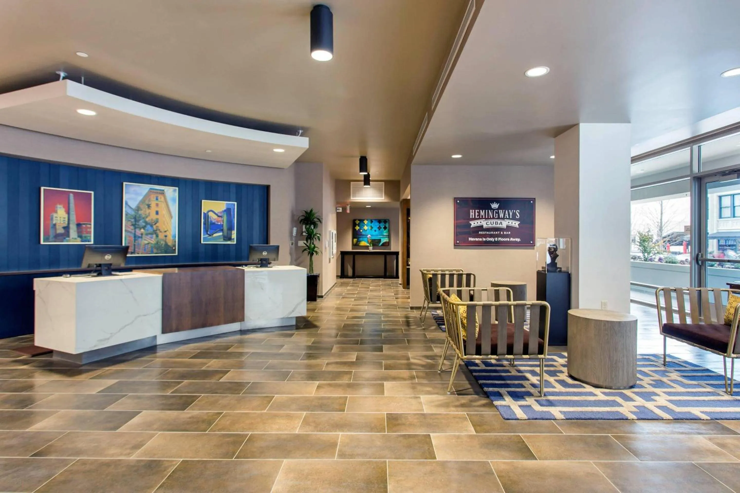 Lobby or reception in Cambria Hotel Downtown Asheville