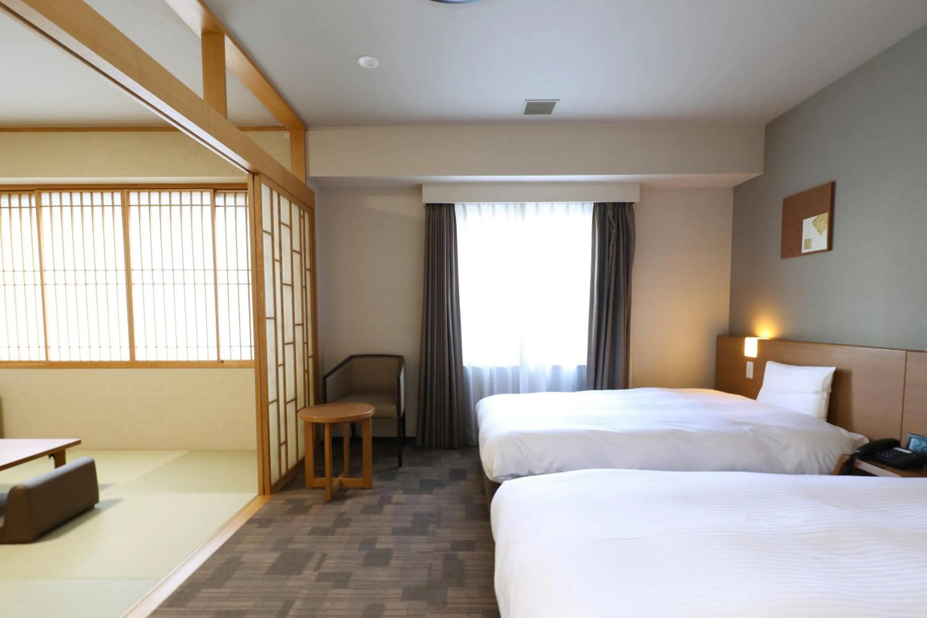 Photo of the whole room, Bed in Dormy Inn Chiba City Soga