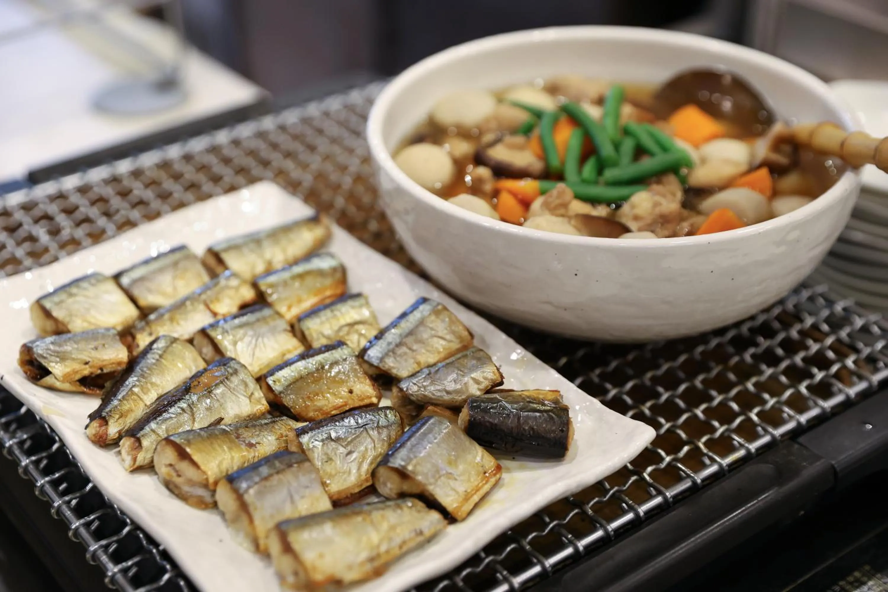 Breakfast in Dormy Inn Chiba City Soga