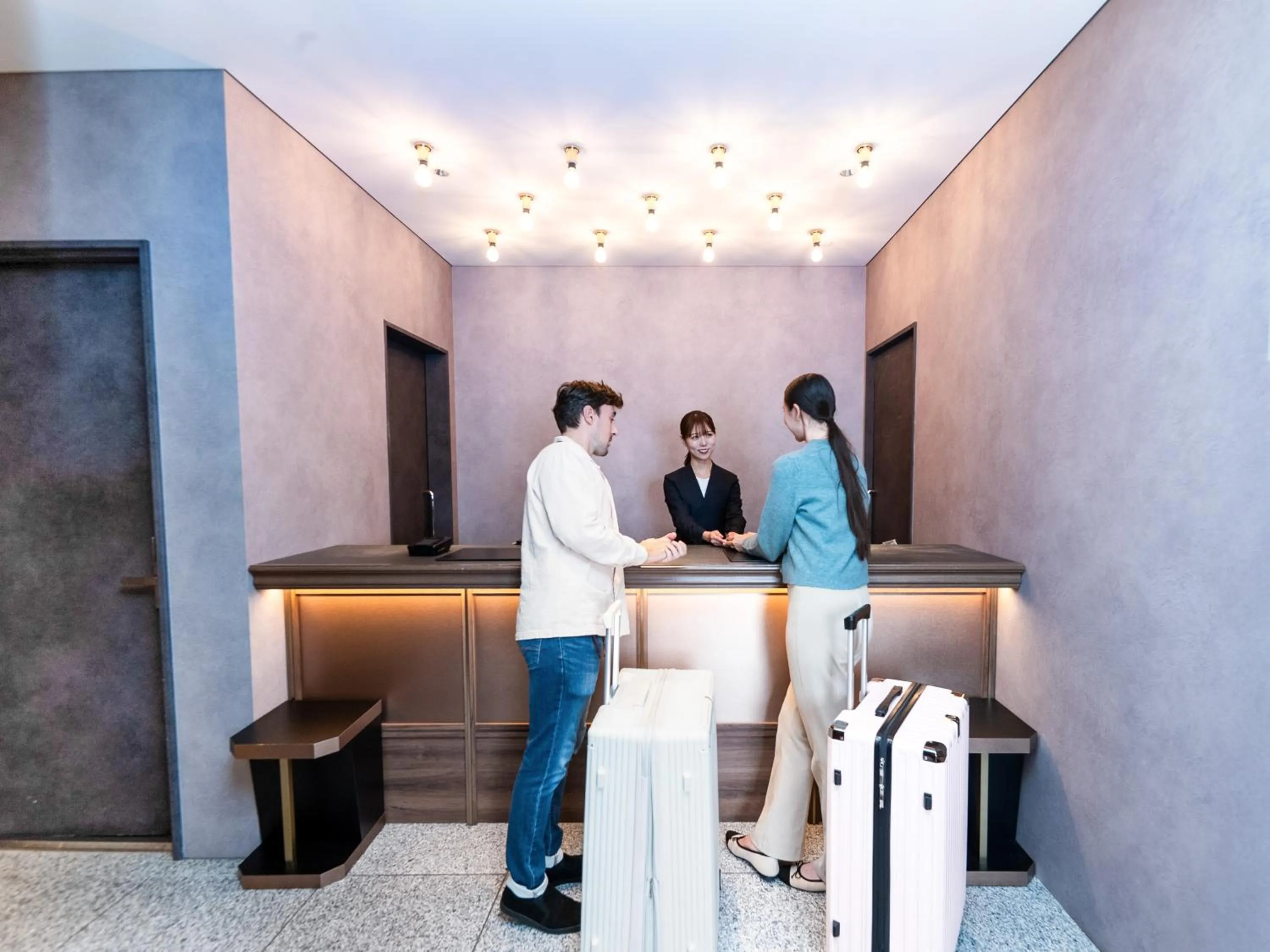 Lobby or reception in Tokyu Stay Nishi Shinjuku