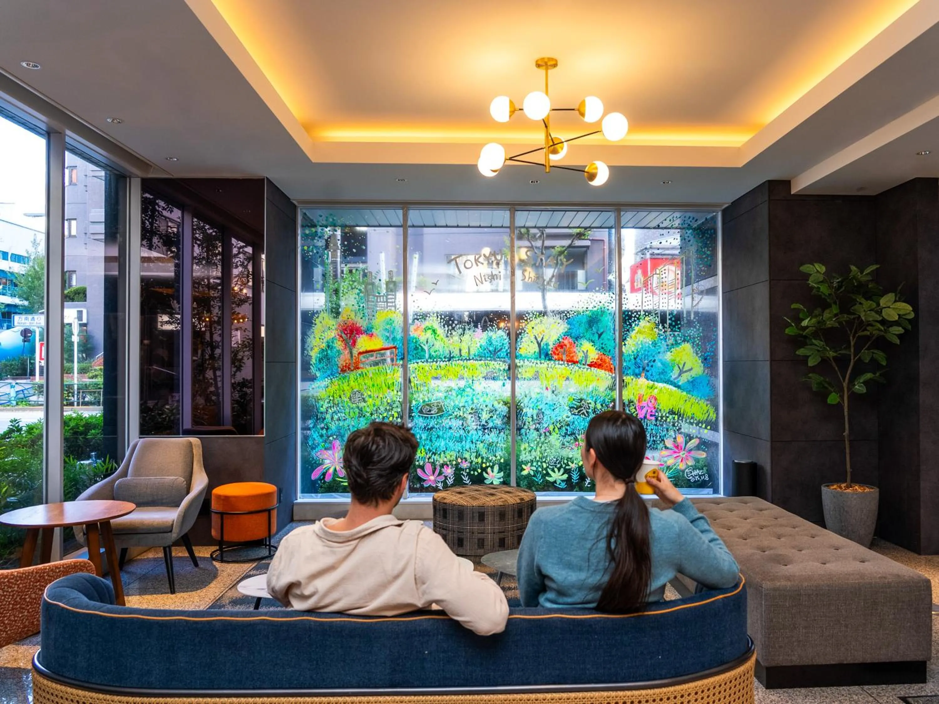 Lobby or reception in Tokyu Stay Nishi Shinjuku