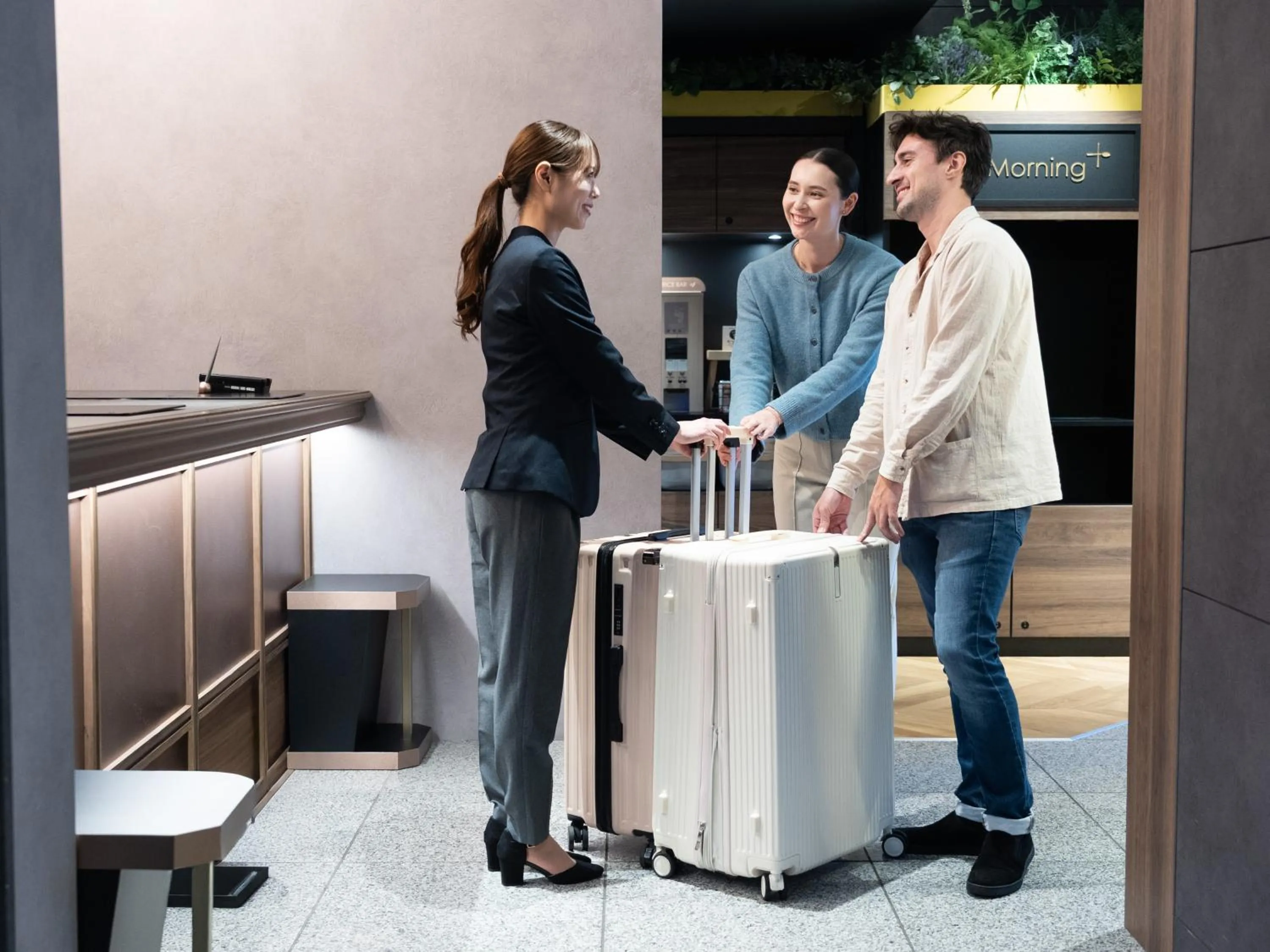 Lobby or reception in Tokyu Stay Nishi Shinjuku