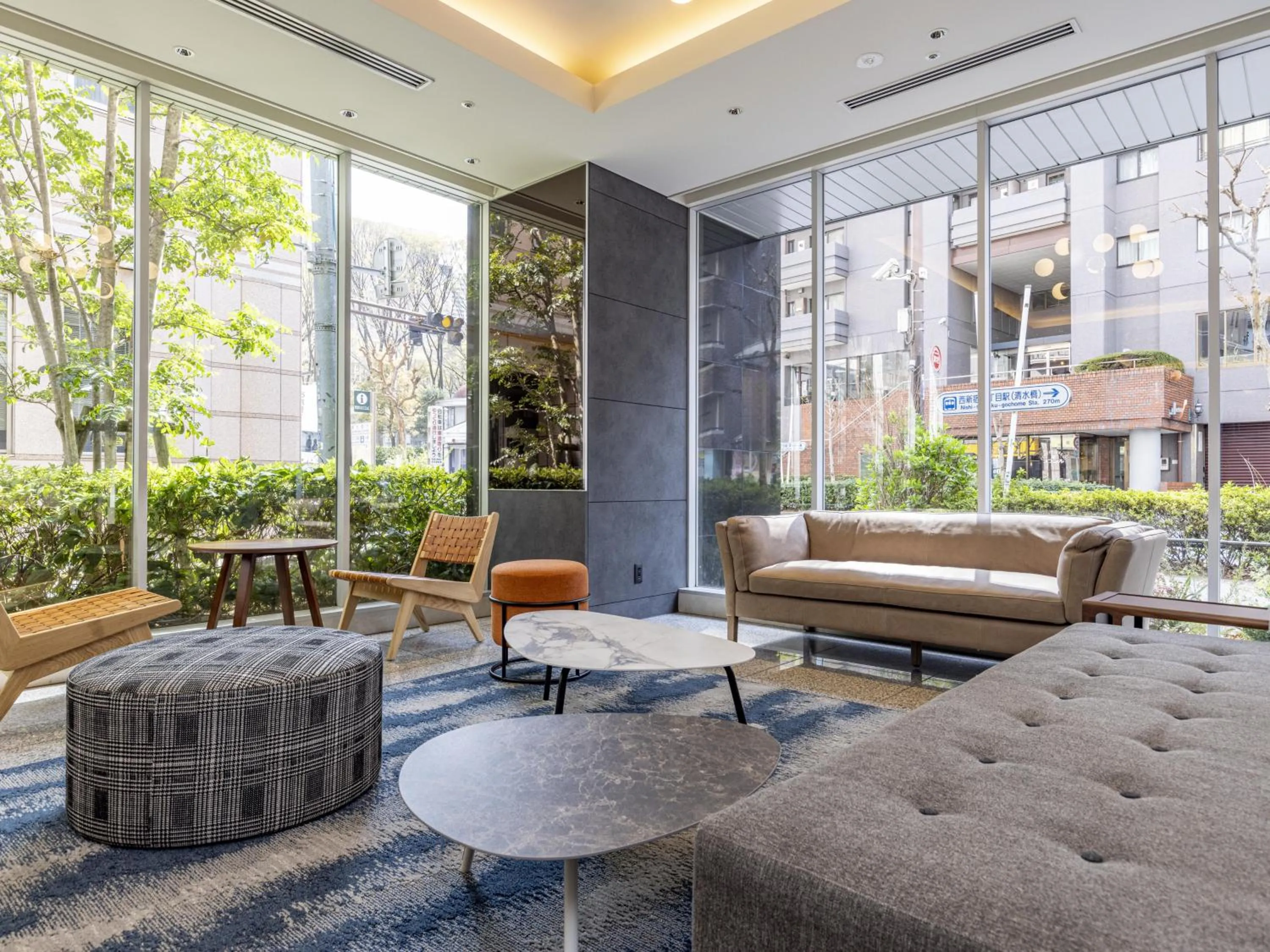 Lounge or bar in Tokyu Stay Nishi Shinjuku