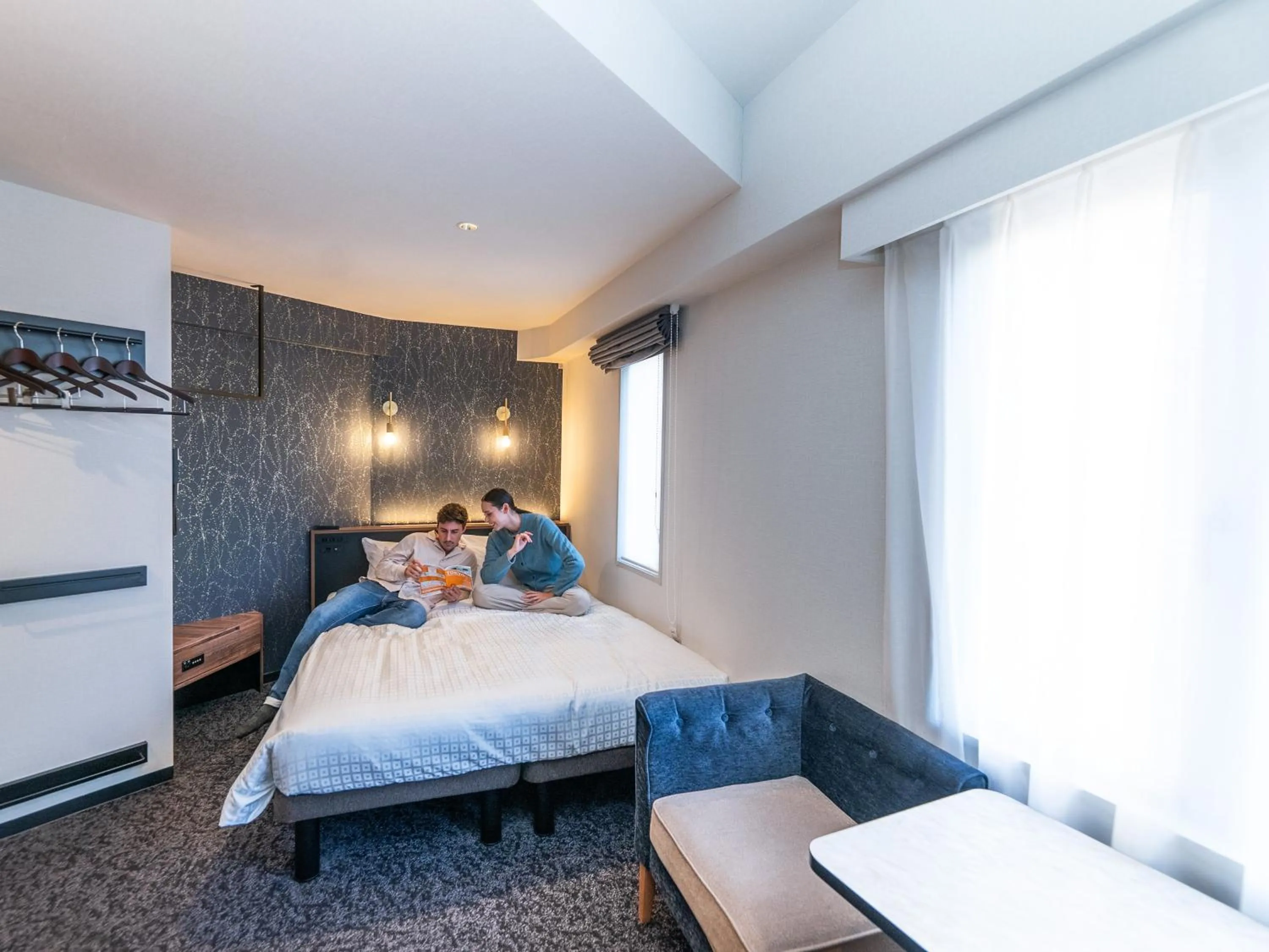 People, Bed in Tokyu Stay Nishi Shinjuku