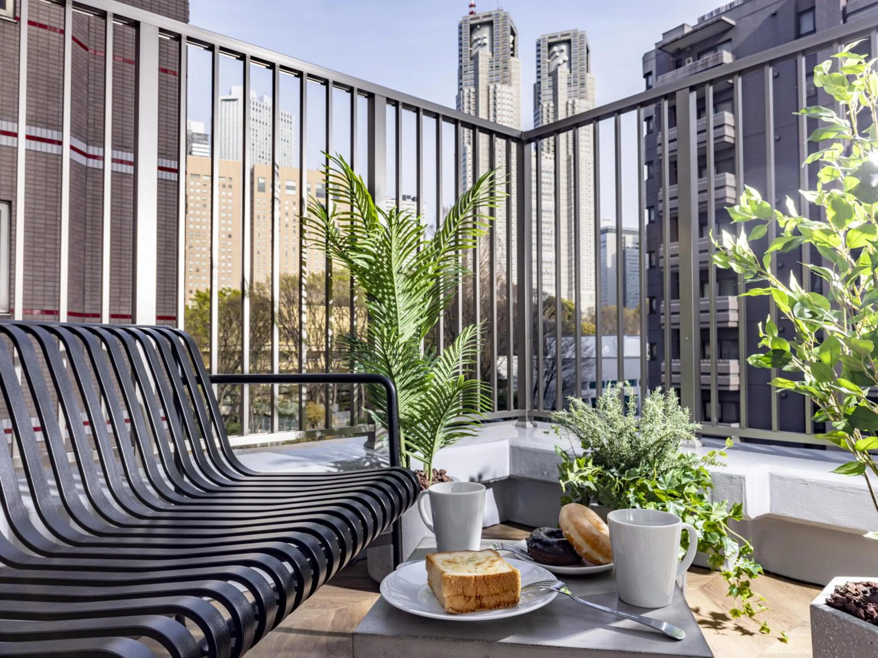 Balcony/Terrace in Tokyu Stay Nishi Shinjuku