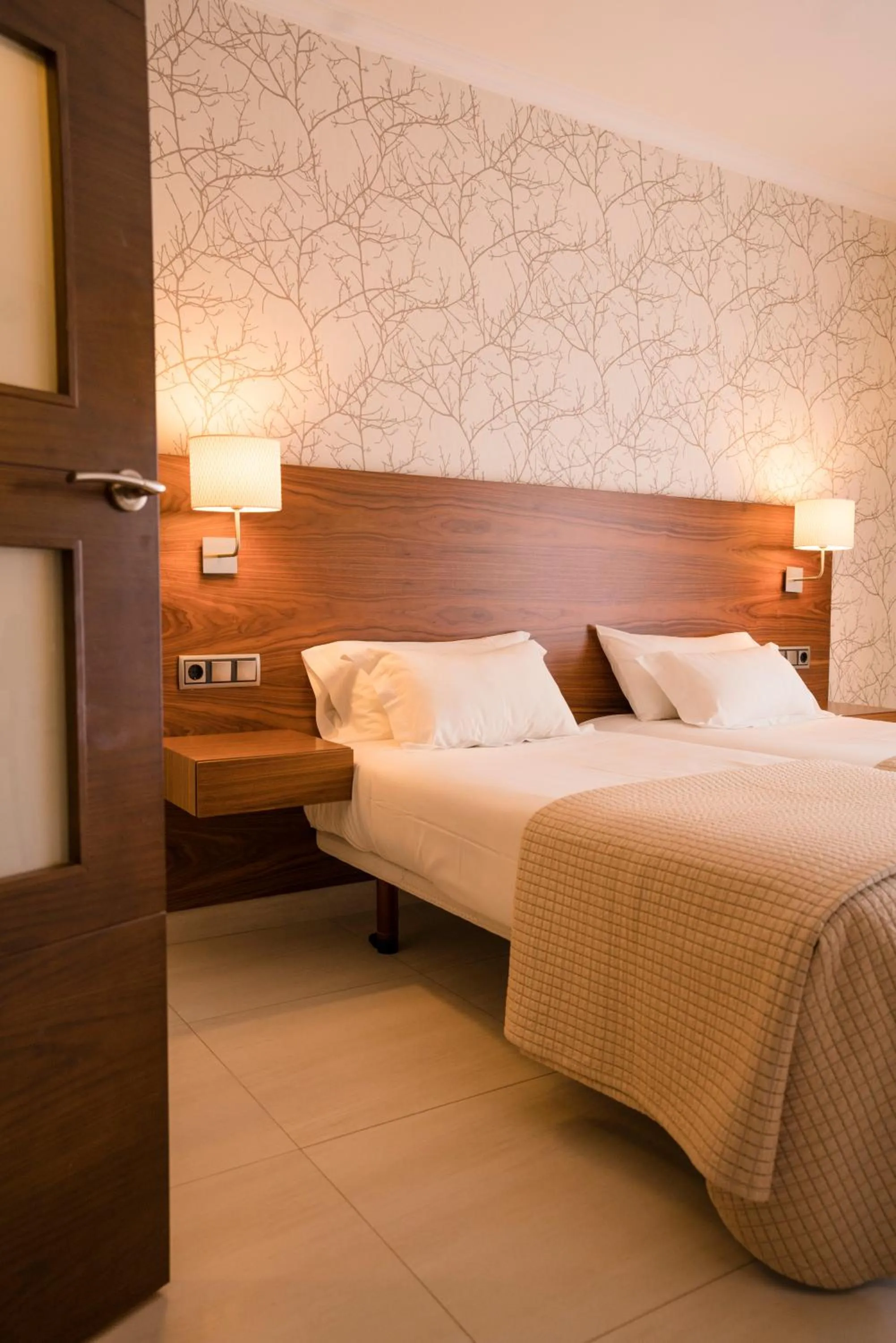 Bedroom in Hotel Piramide