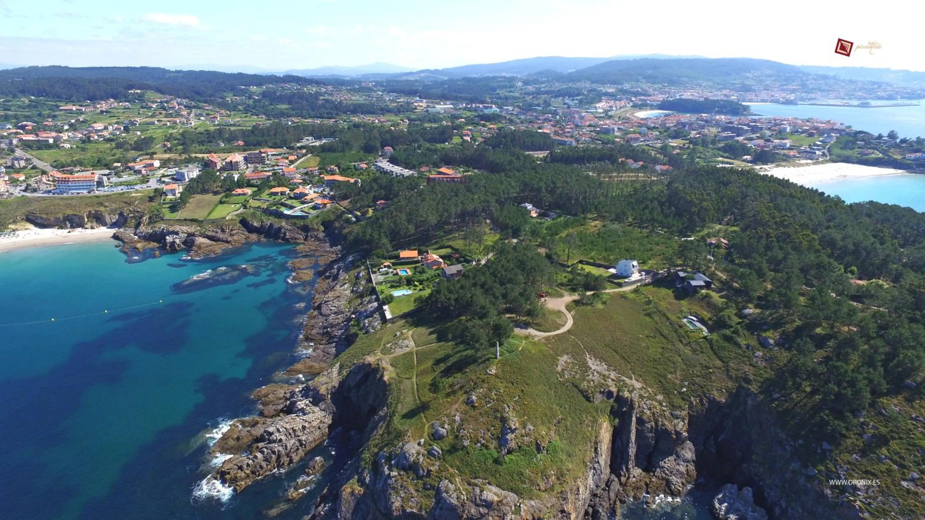 Property building in Hotel Piramide