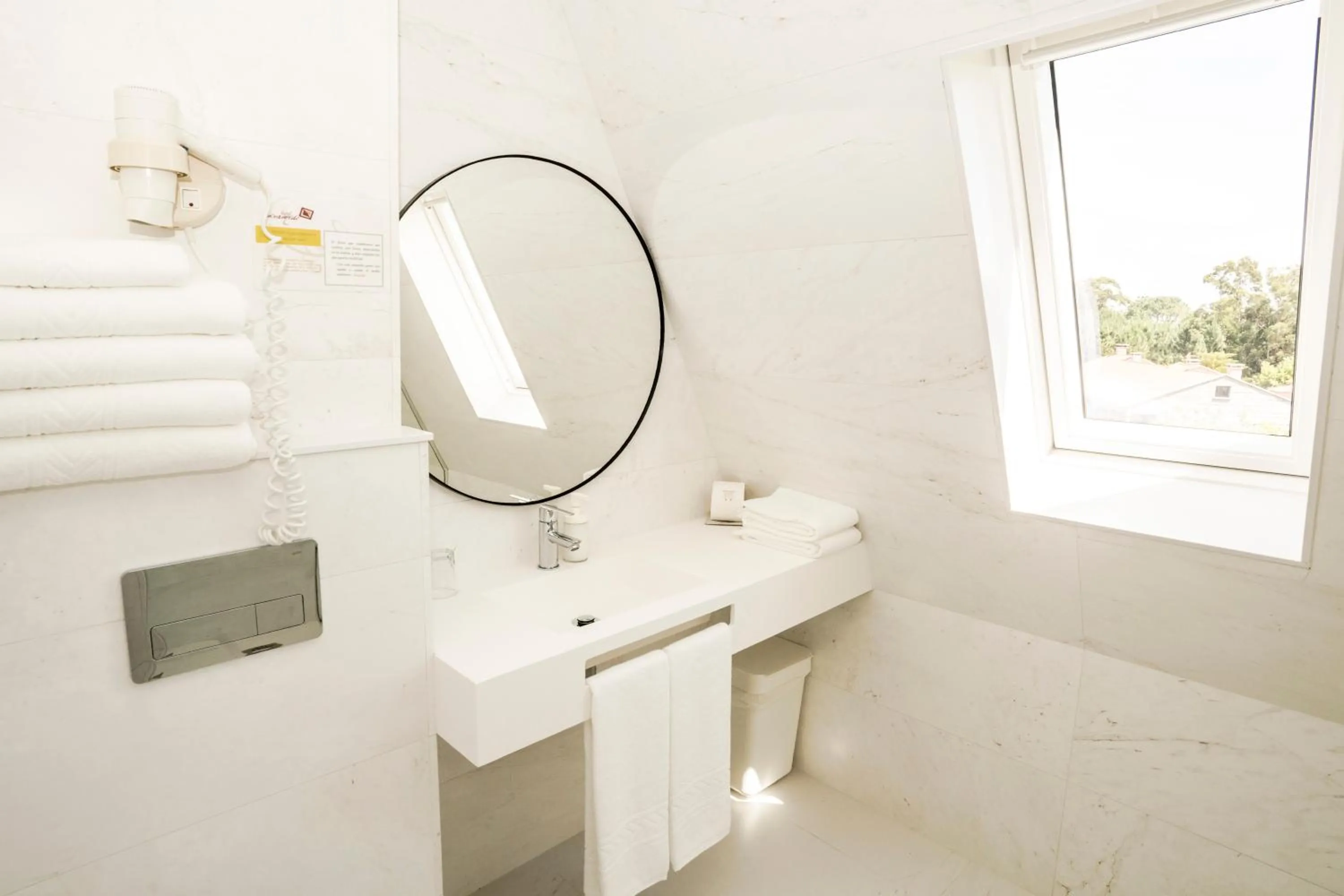 Bathroom in Hotel Piramide