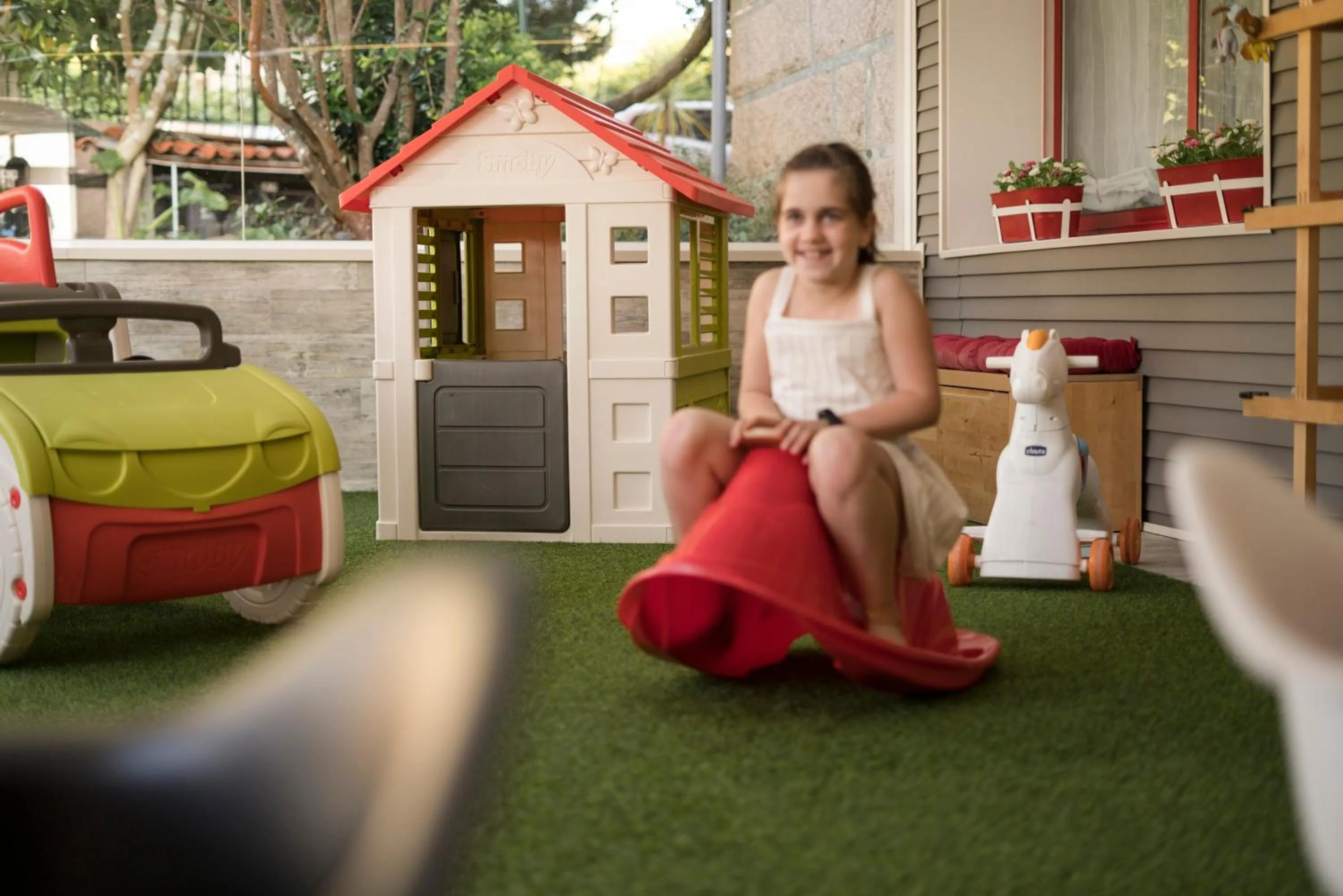 Children play ground in Hotel Piramide