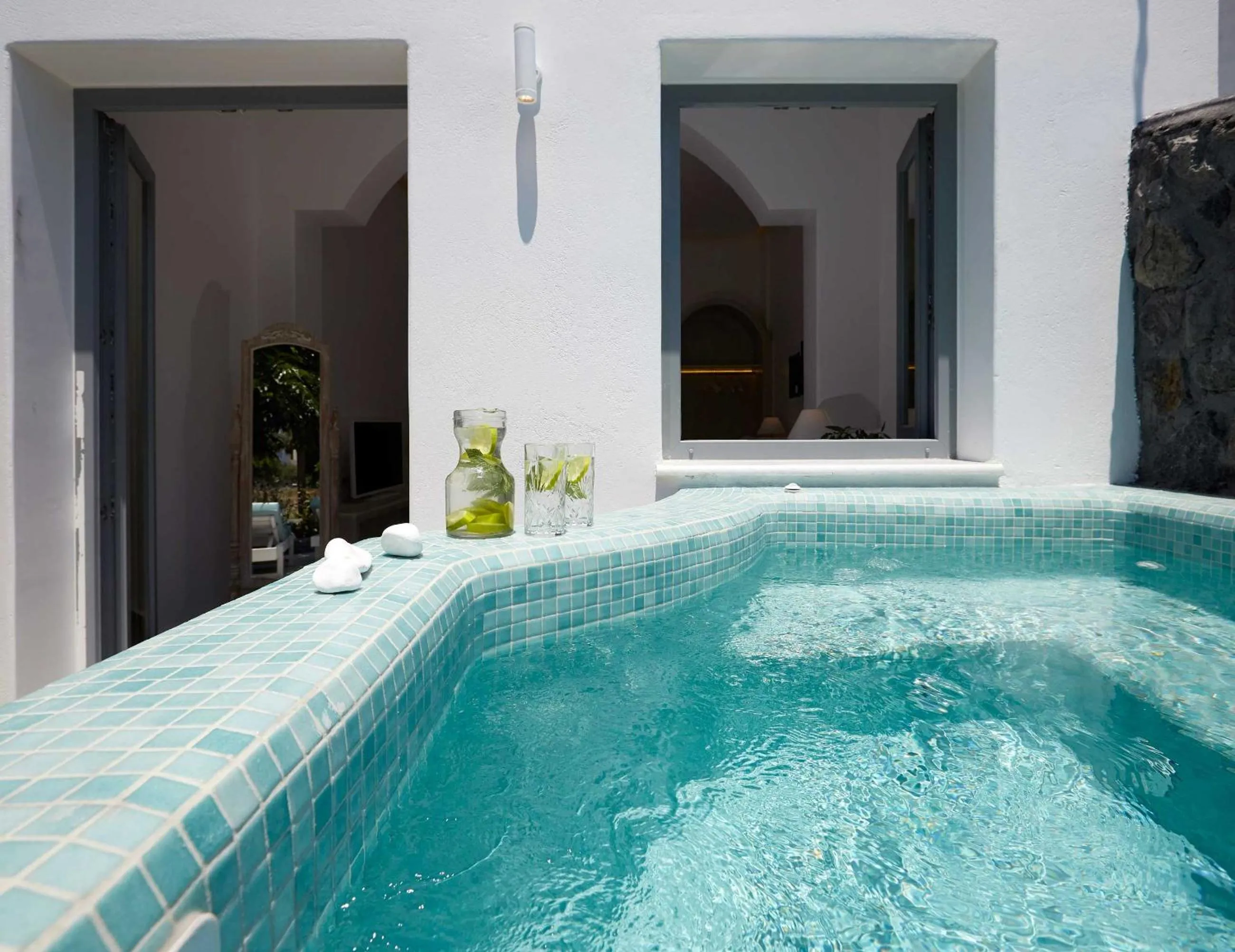 Spa and wellness centre/facilities in Amara Suites Santorini