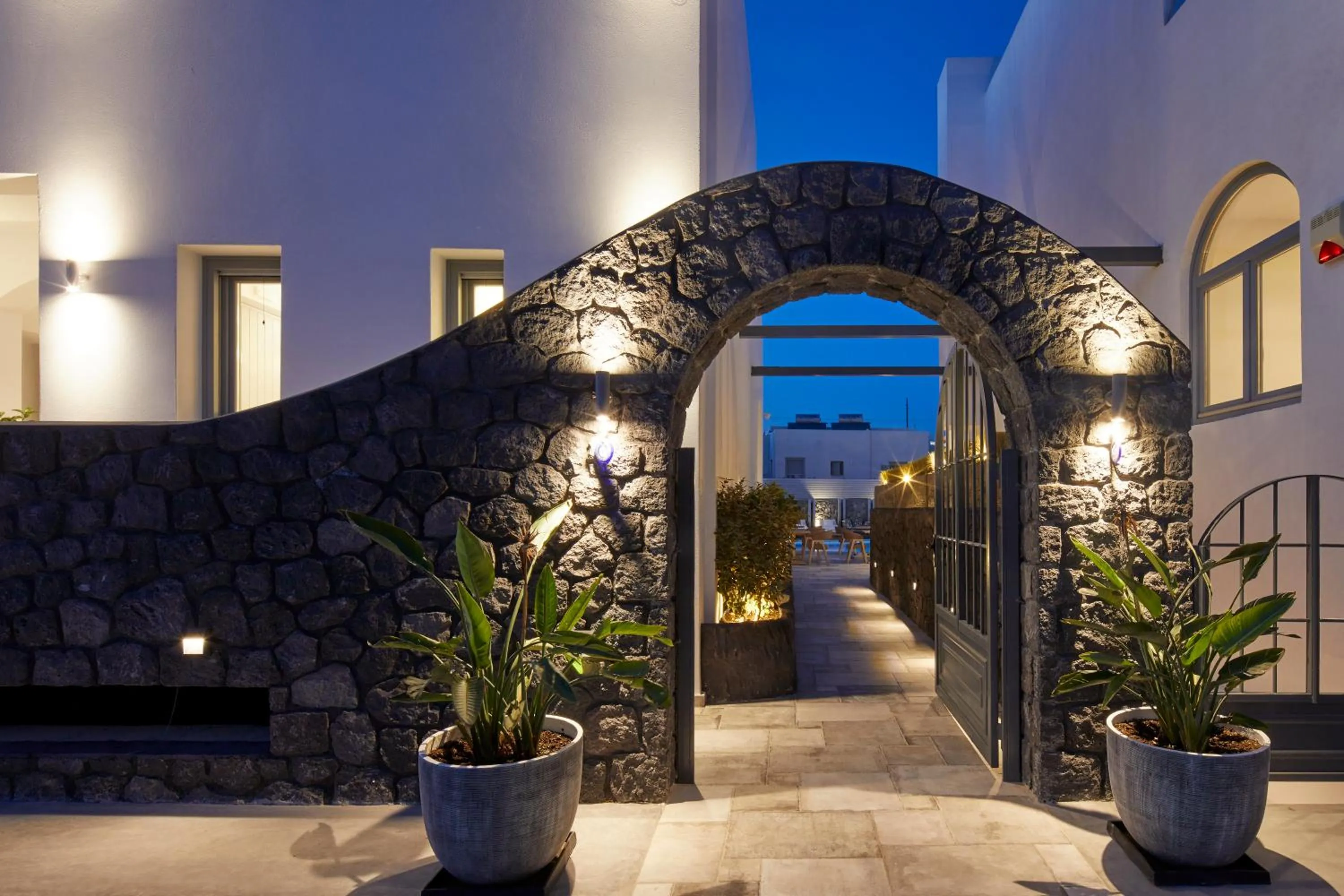 Property building in Amara Suites Santorini