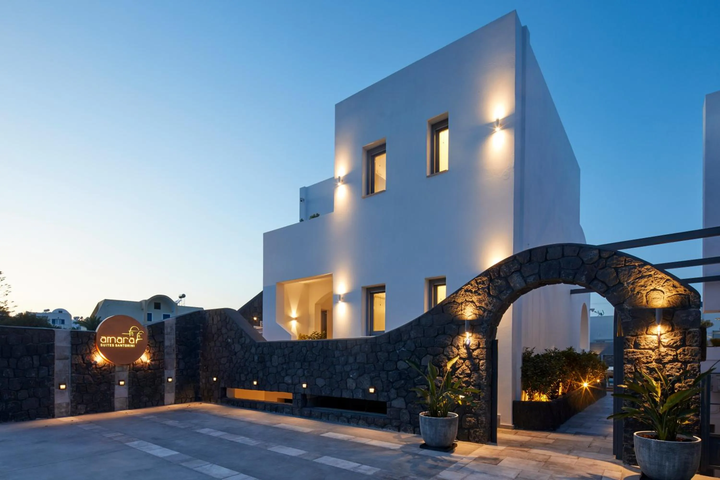 Property building in Amara Suites Santorini