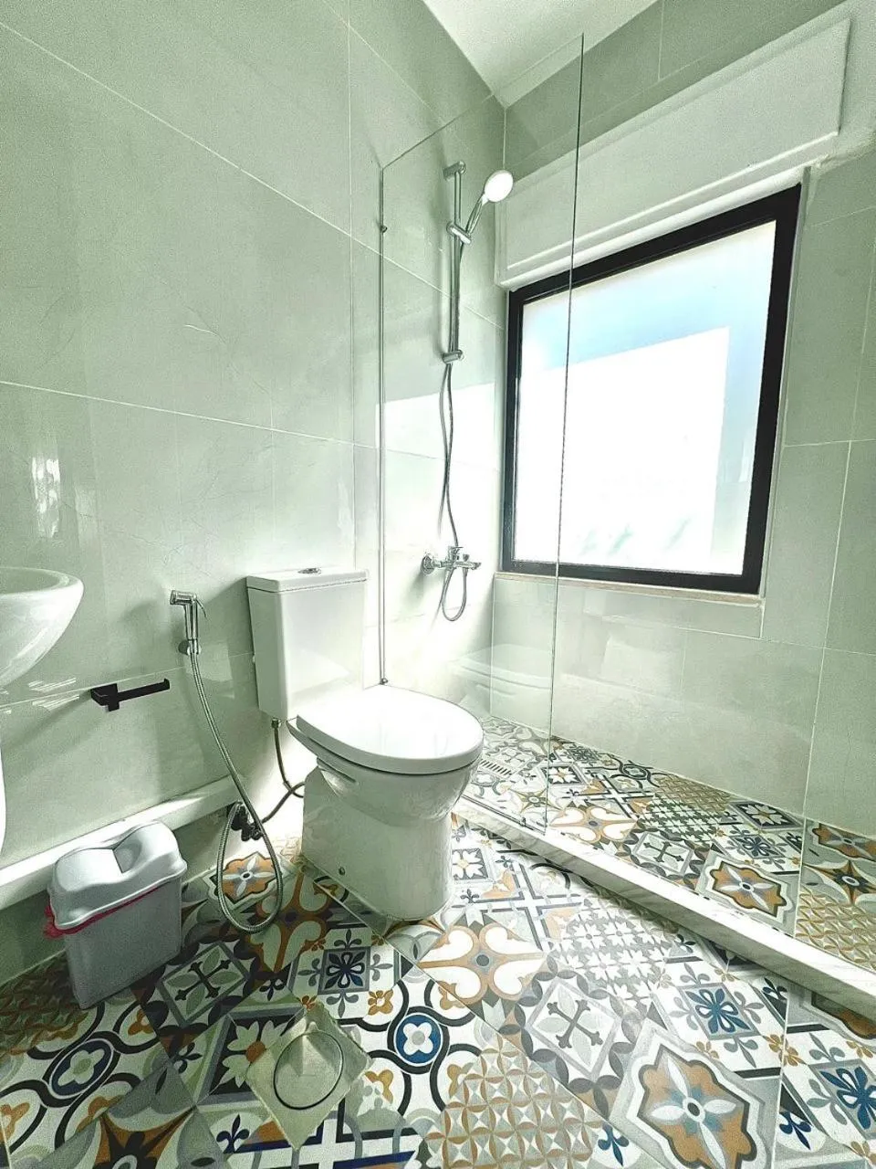 Bathroom in Jordan Tower Hotel