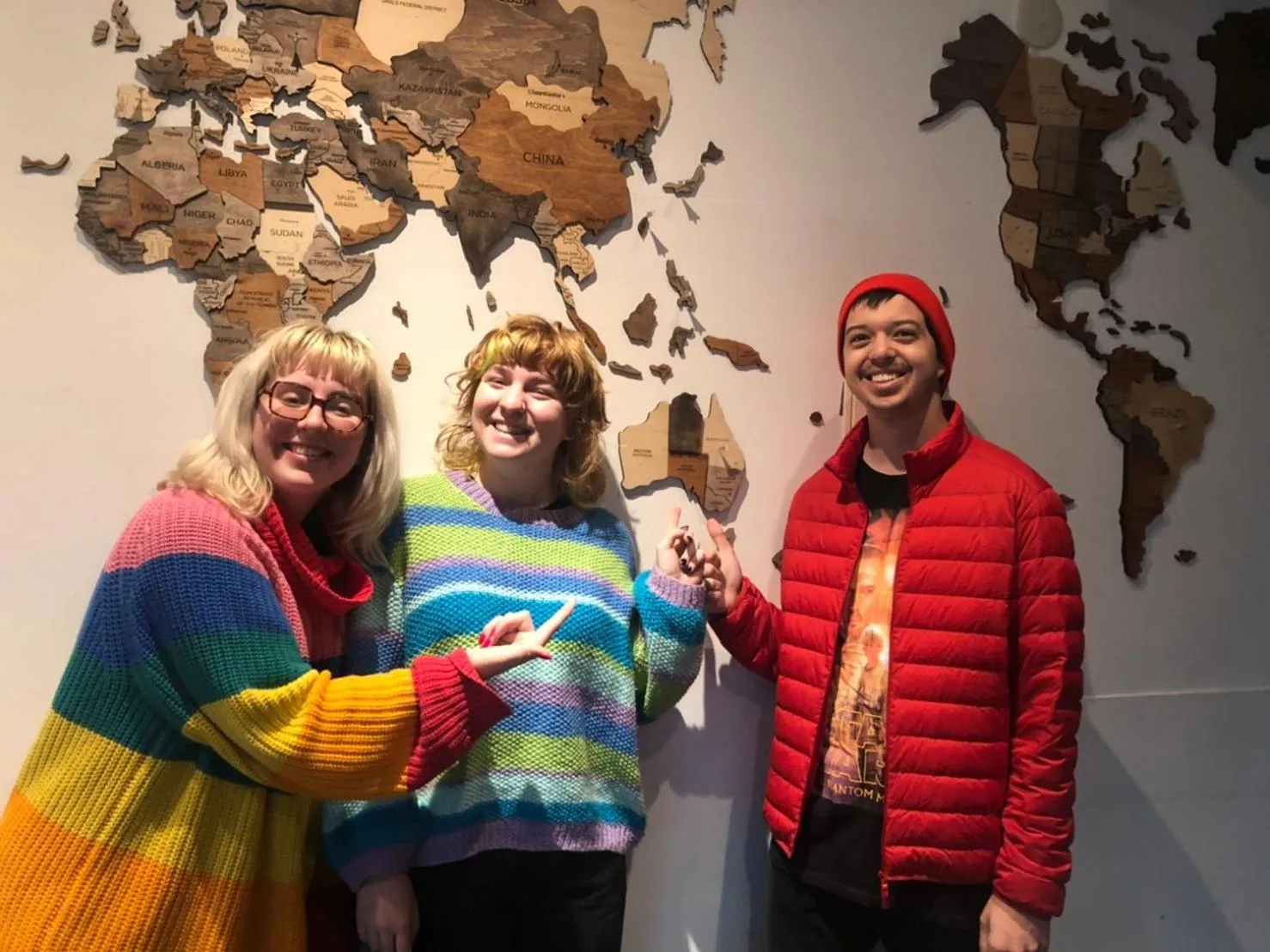 People in Tokyo Guest House Ouji Music Lounge