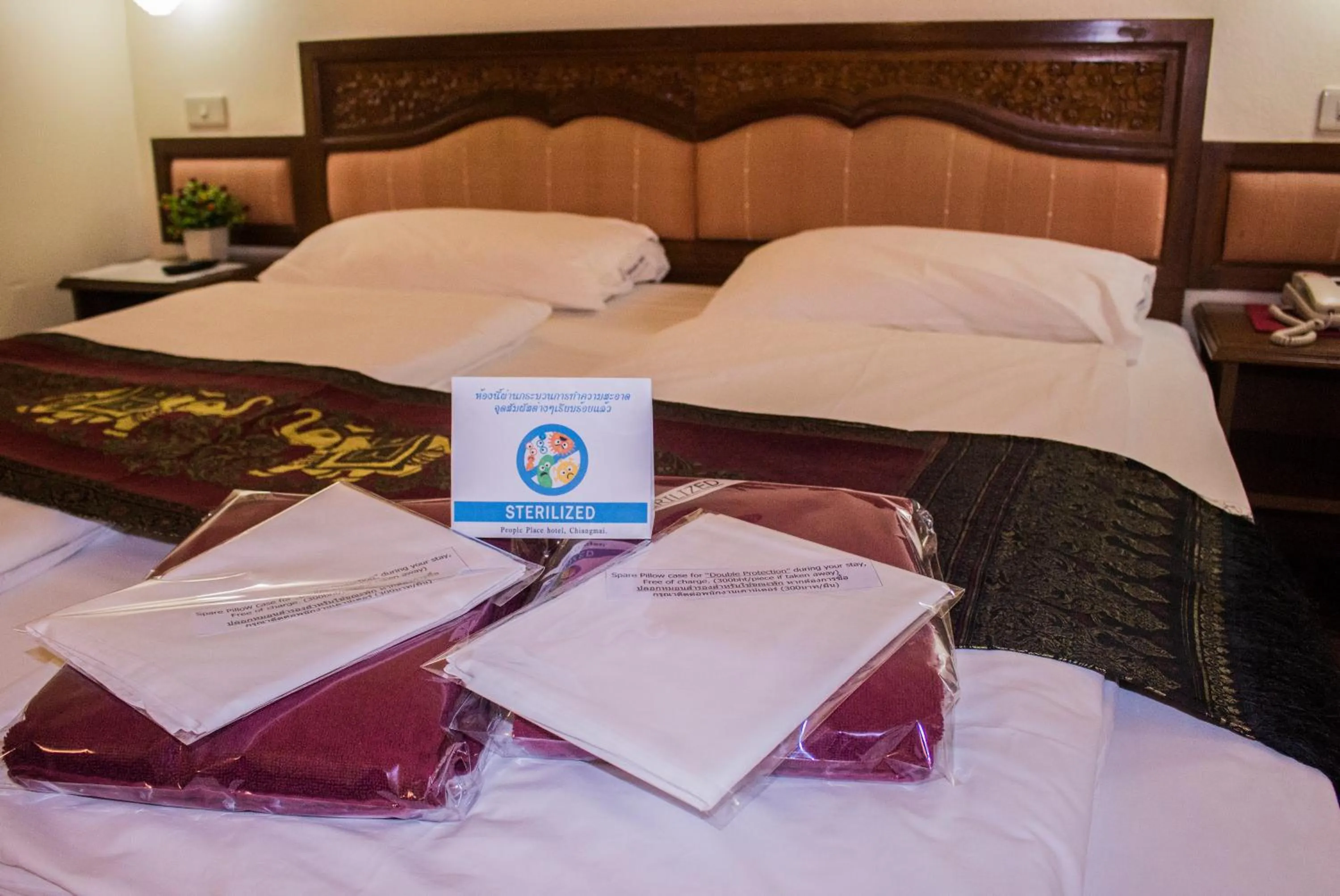 Bedroom, Bed in People Place Boutique In Town Hotel - SHA Extra Plus