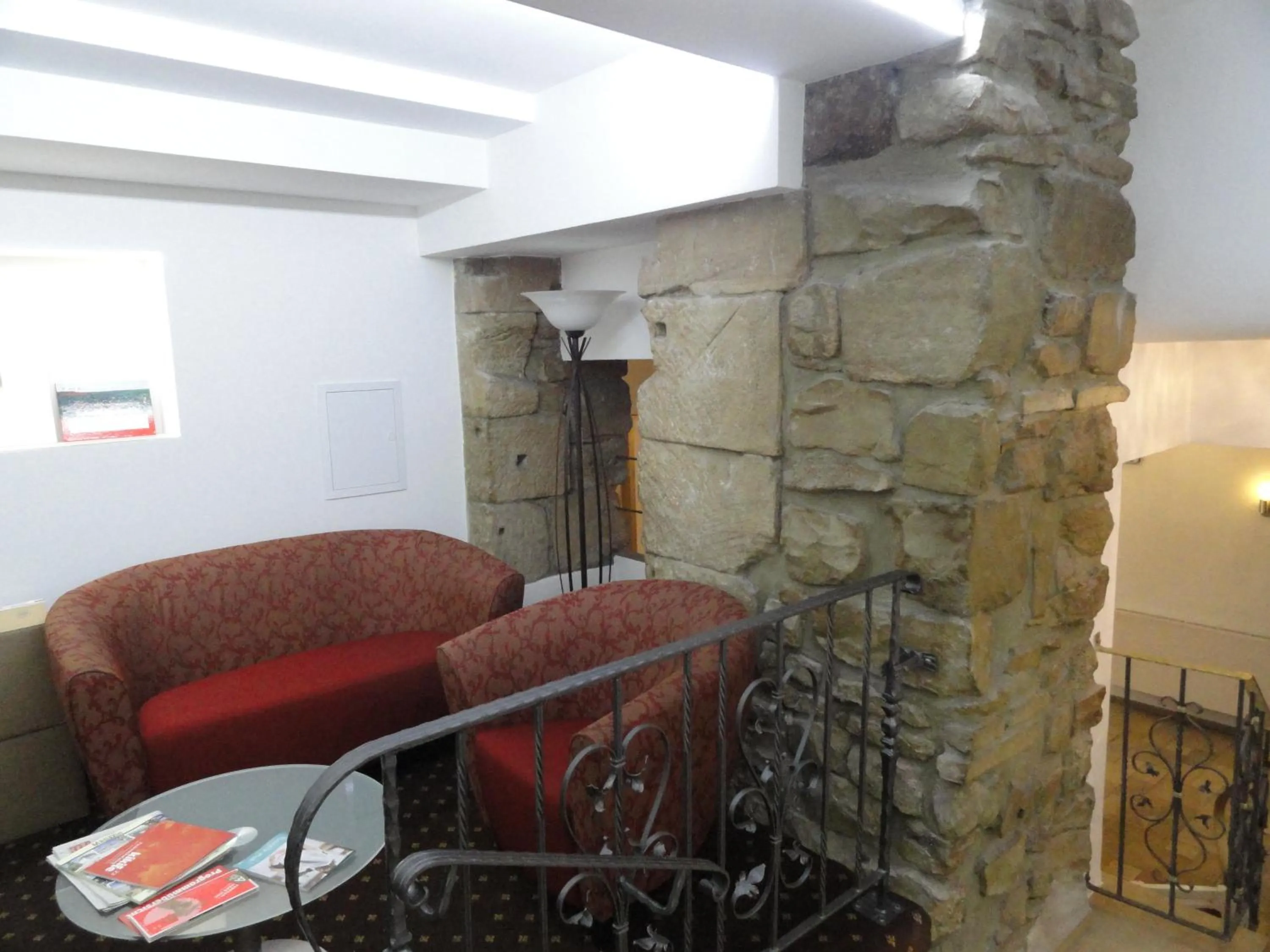 Property building, Seating Area in Hotel Einhorn