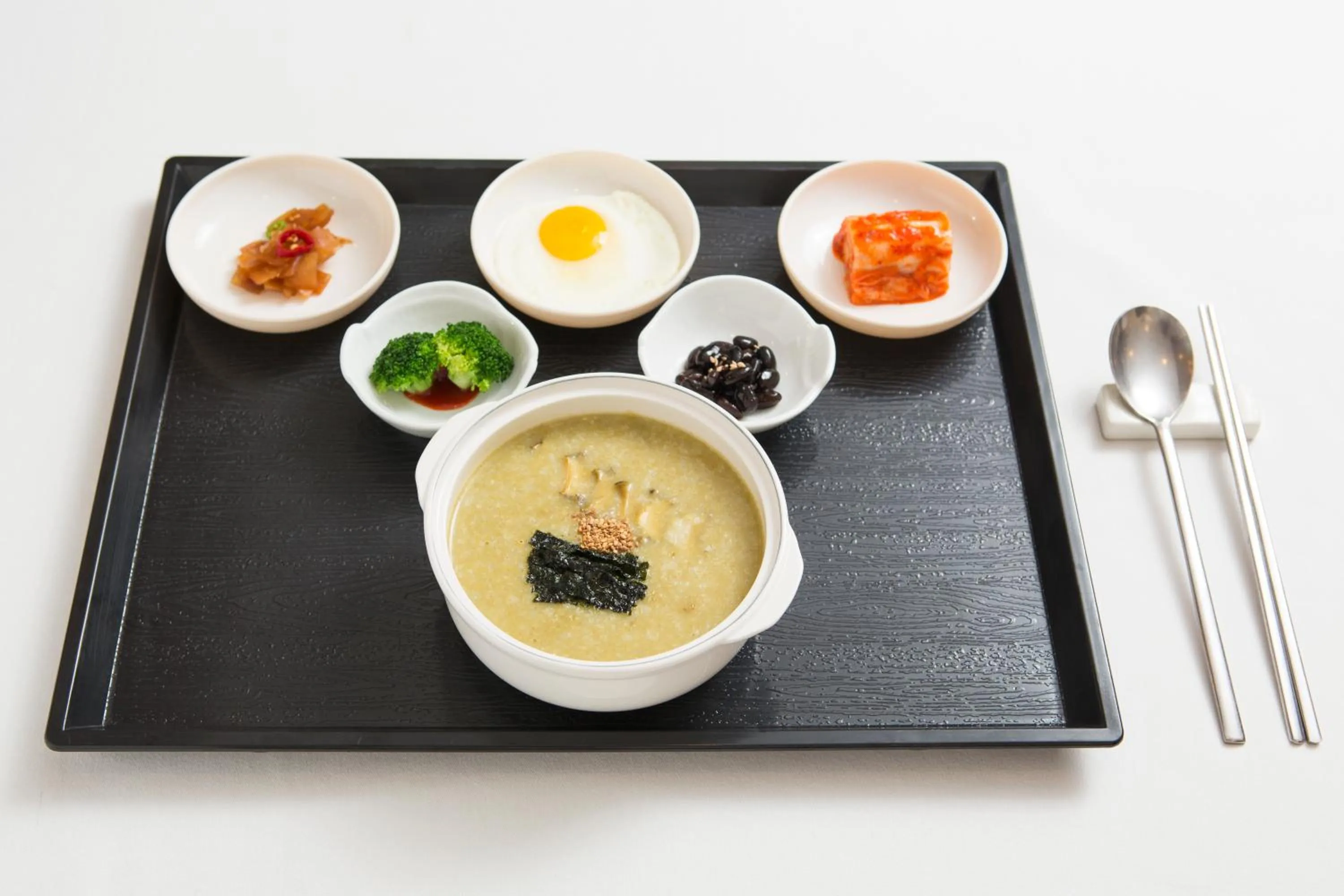 Asian breakfast in Libero Hotel