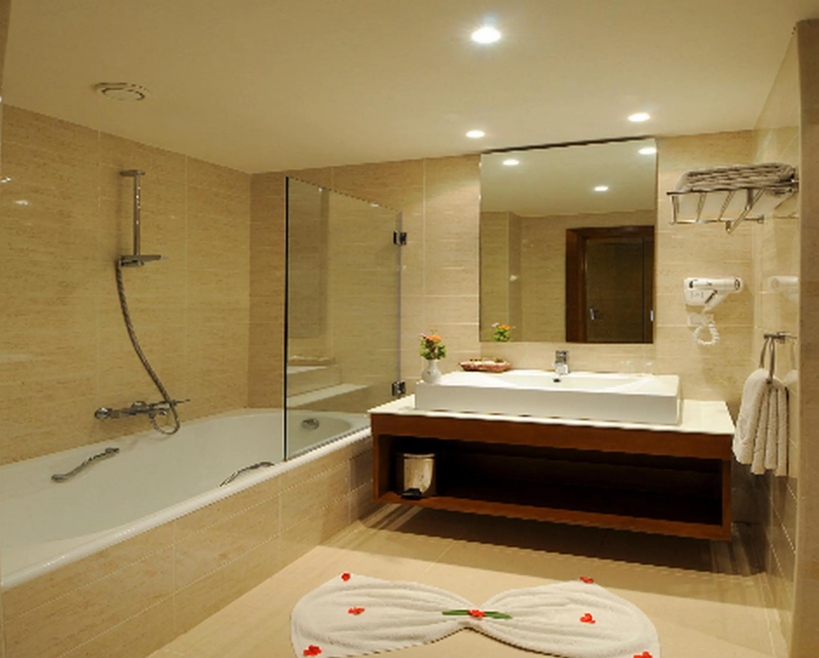 Bathroom in Vincci Helios Beach