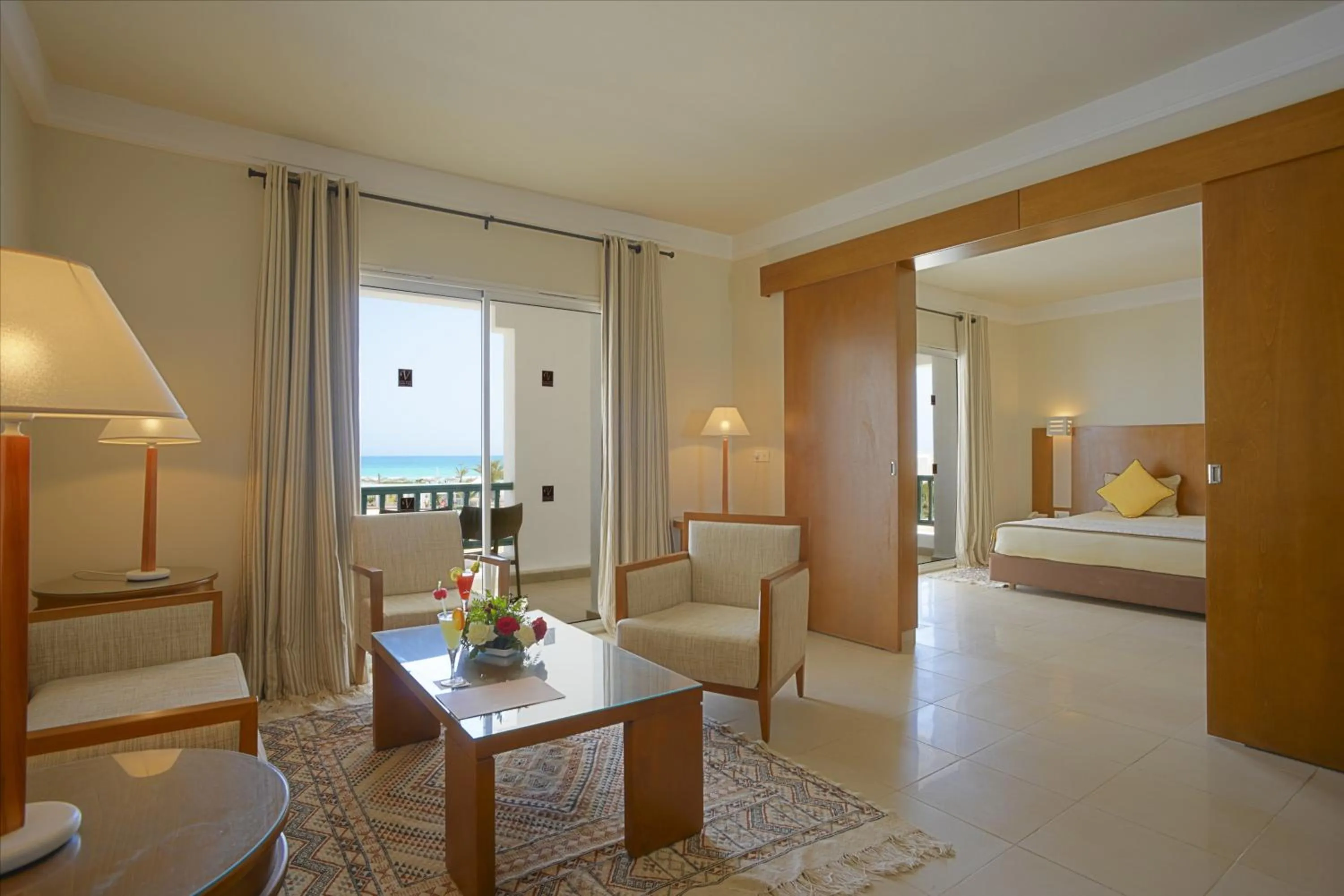 Bedroom, Bed in Vincci Helios Beach