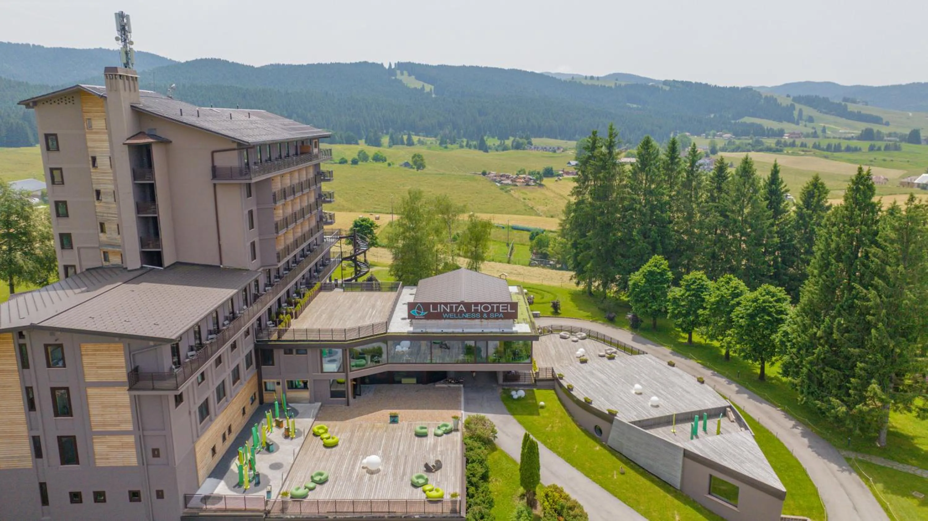 Bird's eye view in Linta Hotel Wellness & Spa