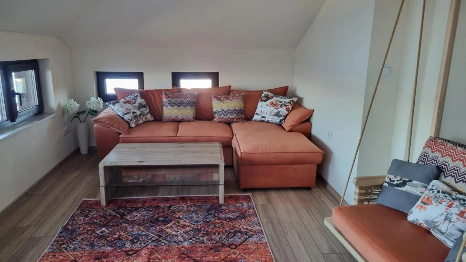 Living room in Villa Elea