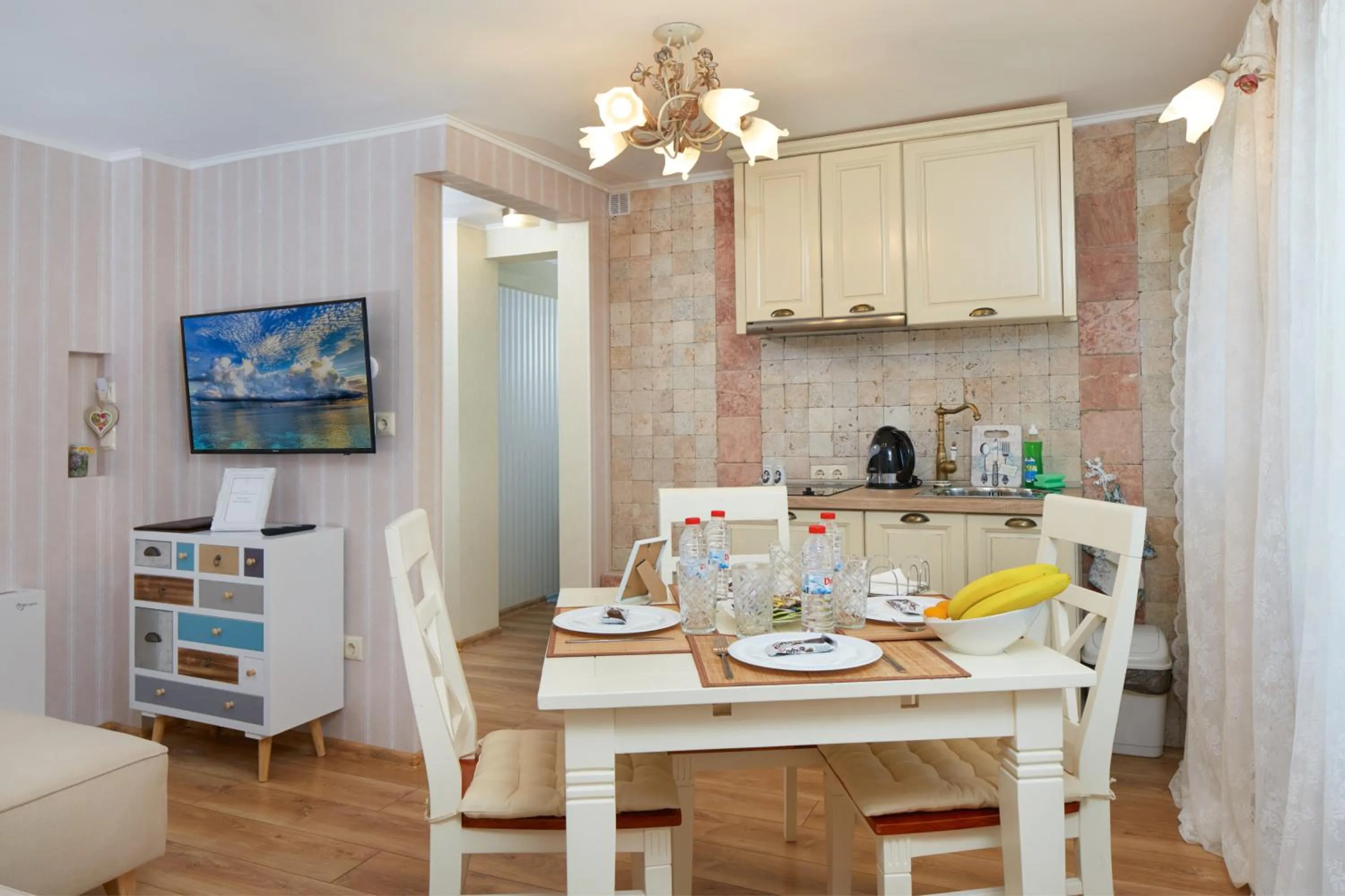 Kitchen or kitchenette in Villa Elea