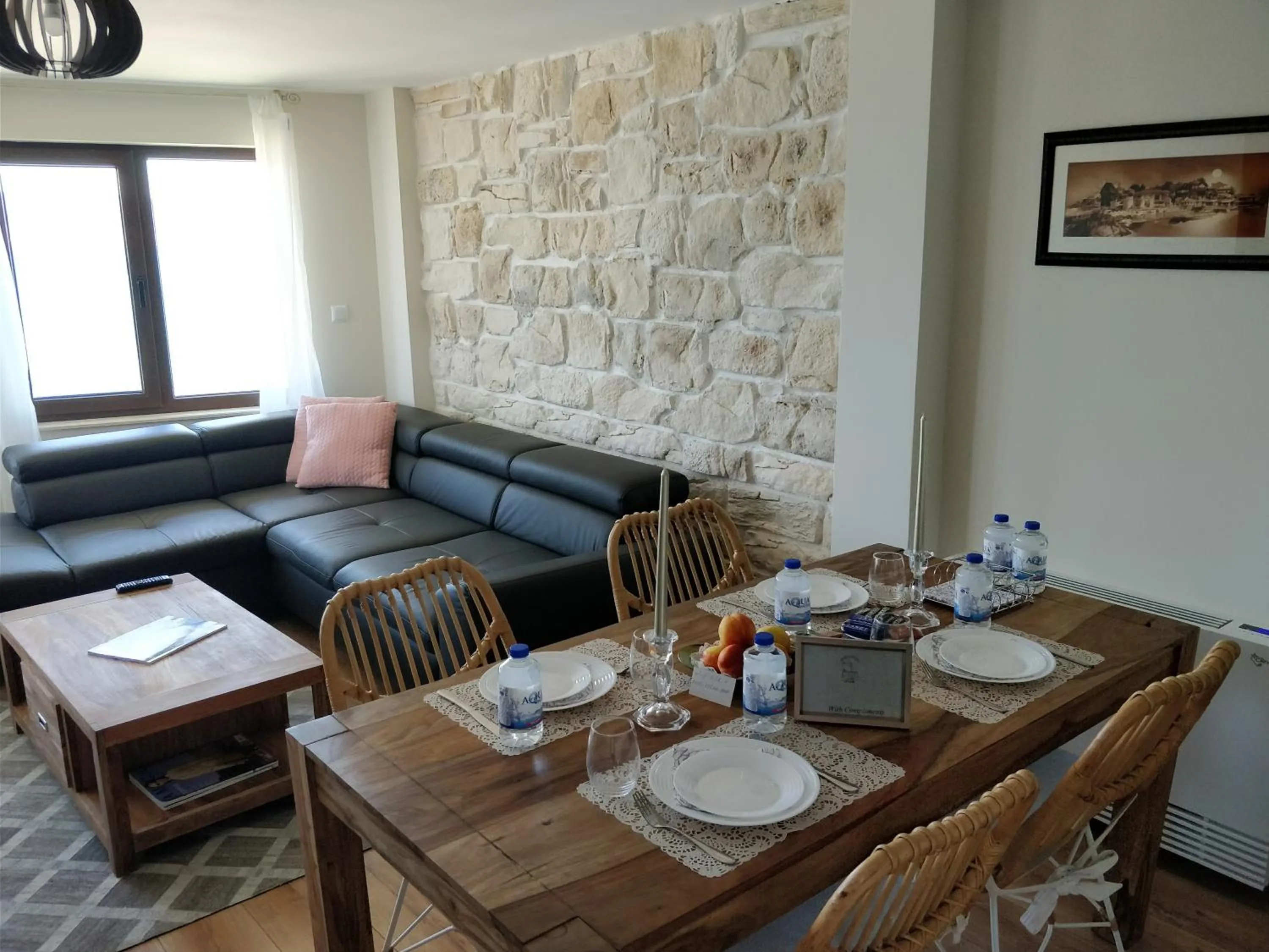 Living room in Villa Elea